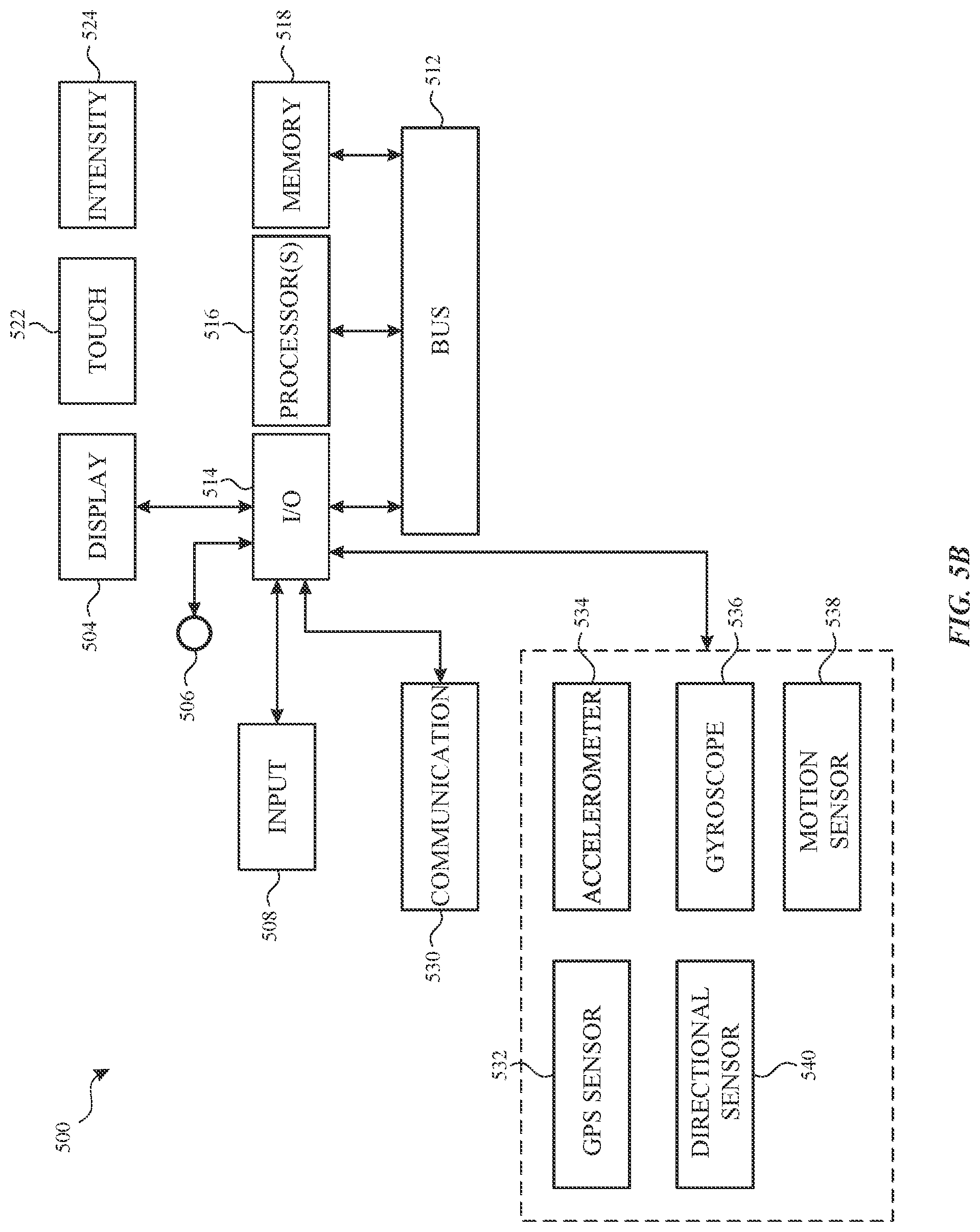 Patent US12321574 Figure 8 – Content output devices and user interfaces
