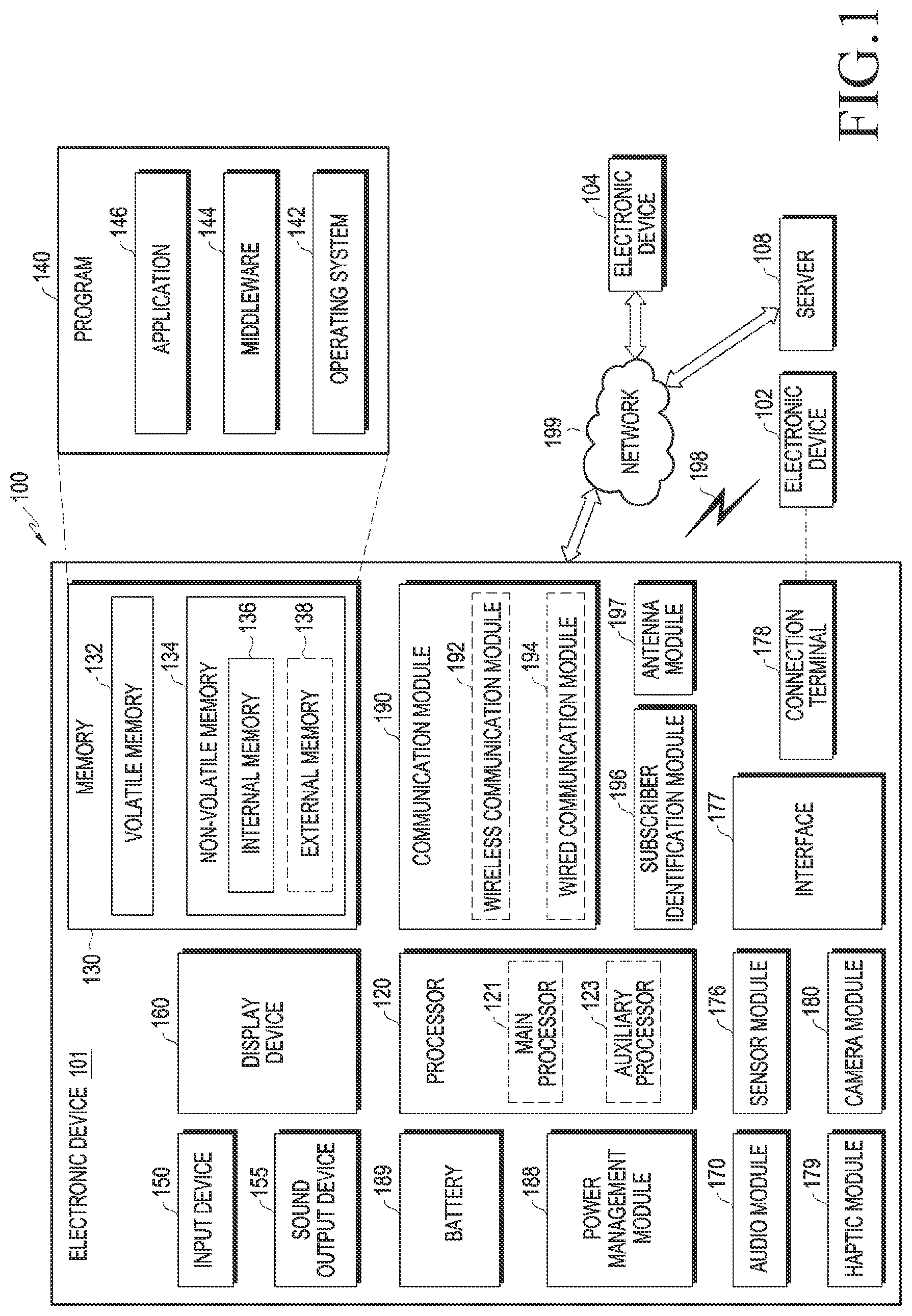 Patent US12321582 Figure 1 – Method for providing filter and electronic device supporting the same