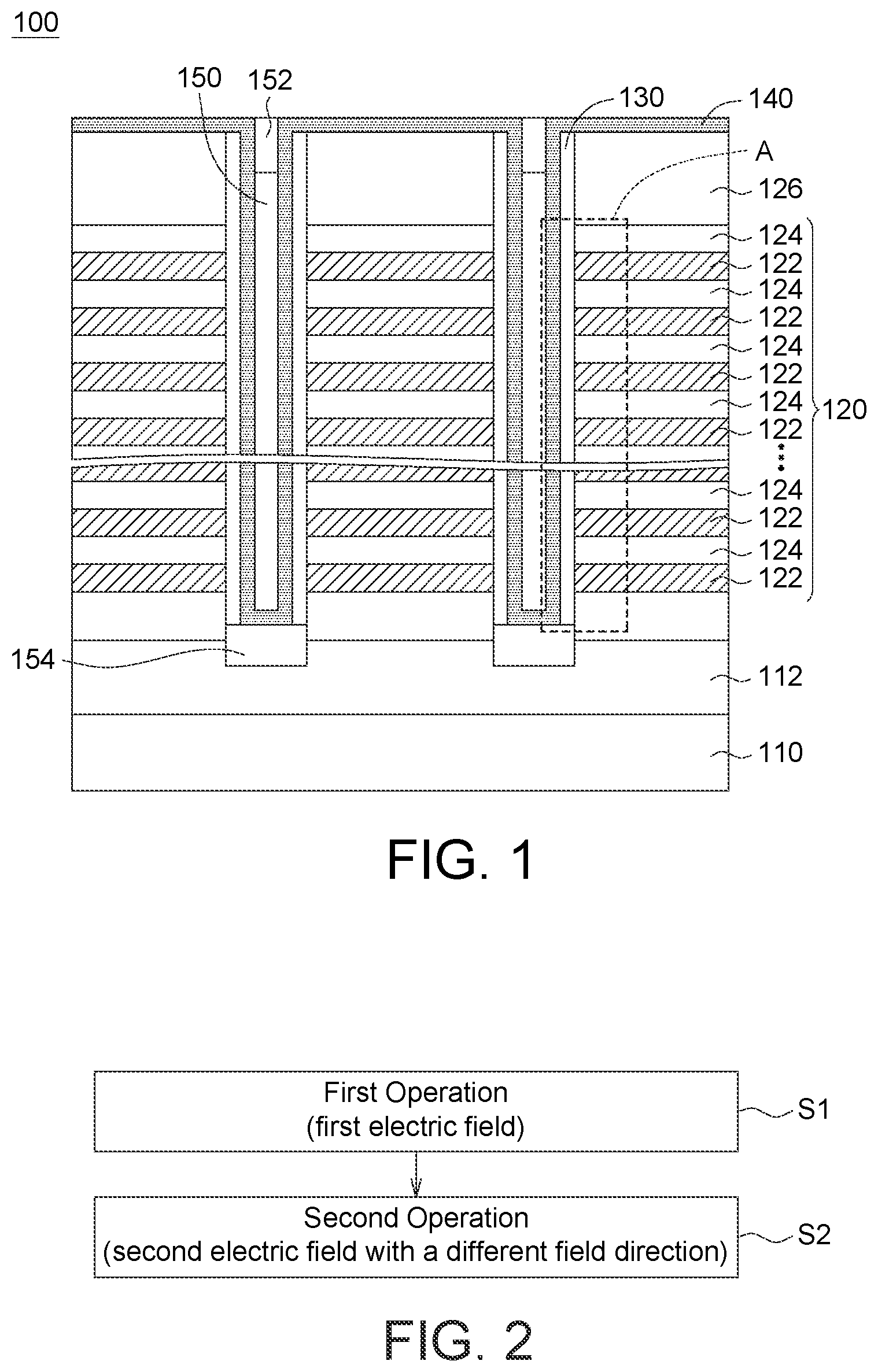 Patent US12321607 — Memory device and method for operating the same — Figure 1