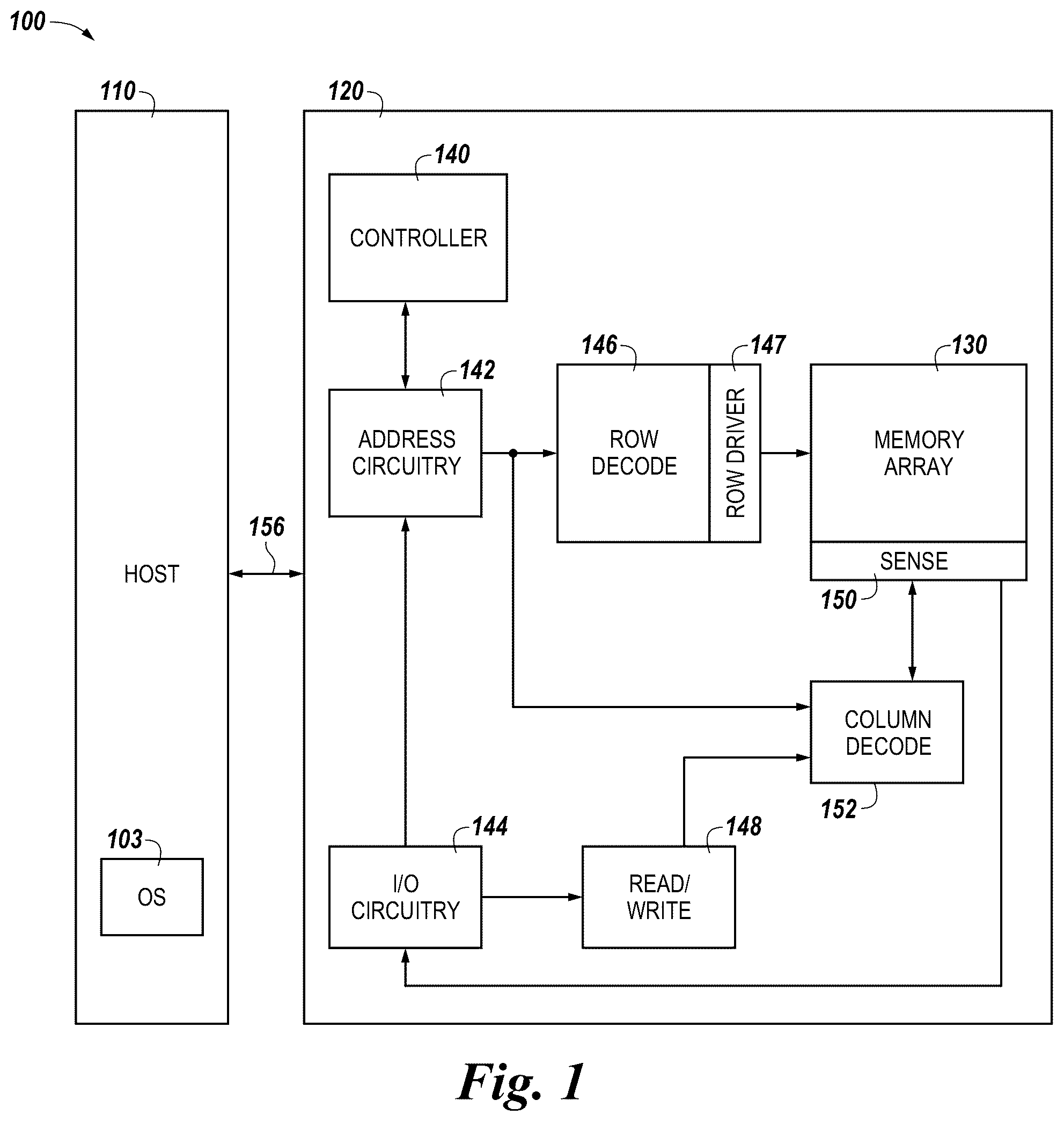 Patent US12321617 — Unauthorized memory access mitigation — Figure 1