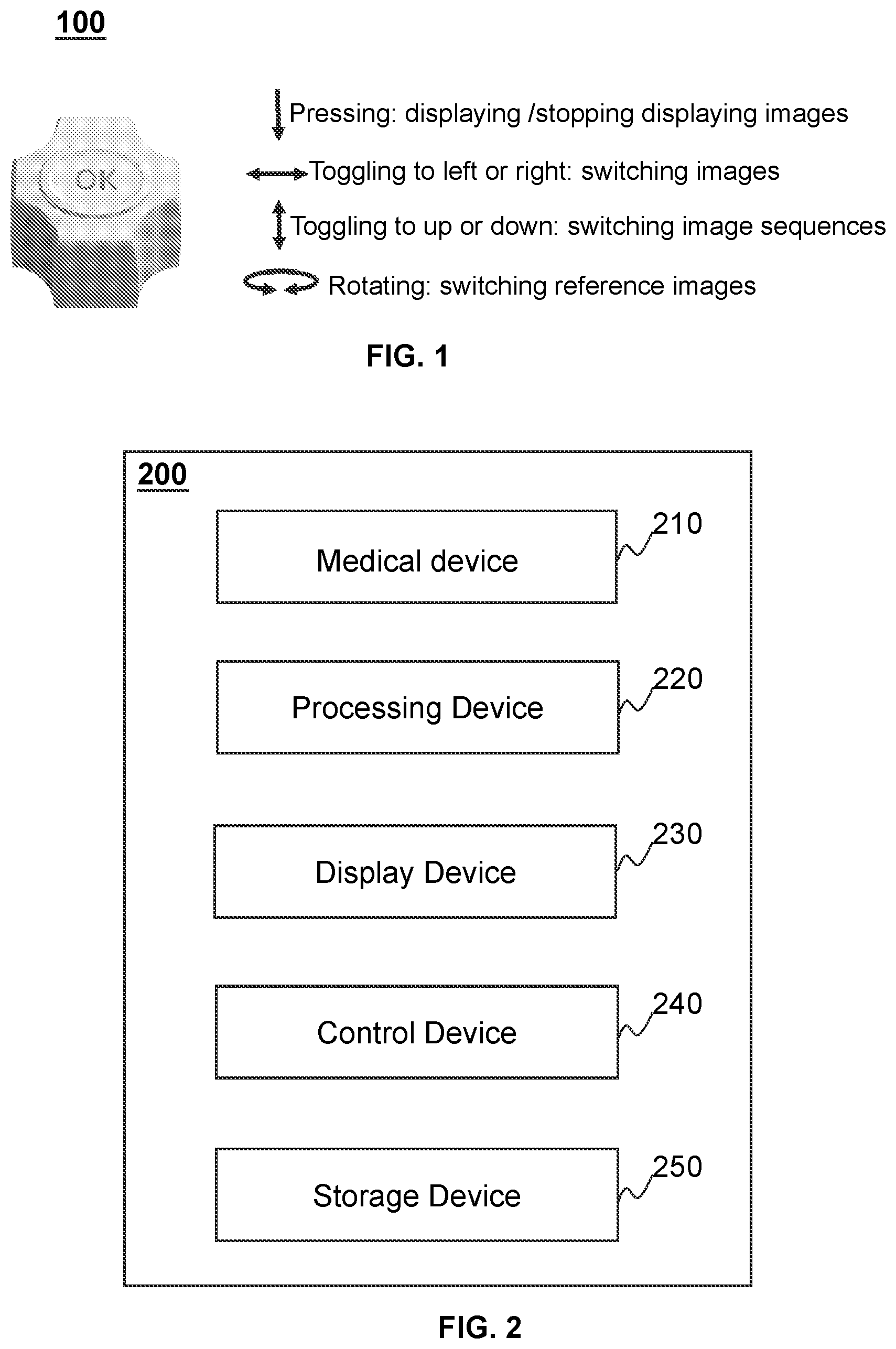 Patent US12321653 — Control devices and methods for controlling image display — Figure 1