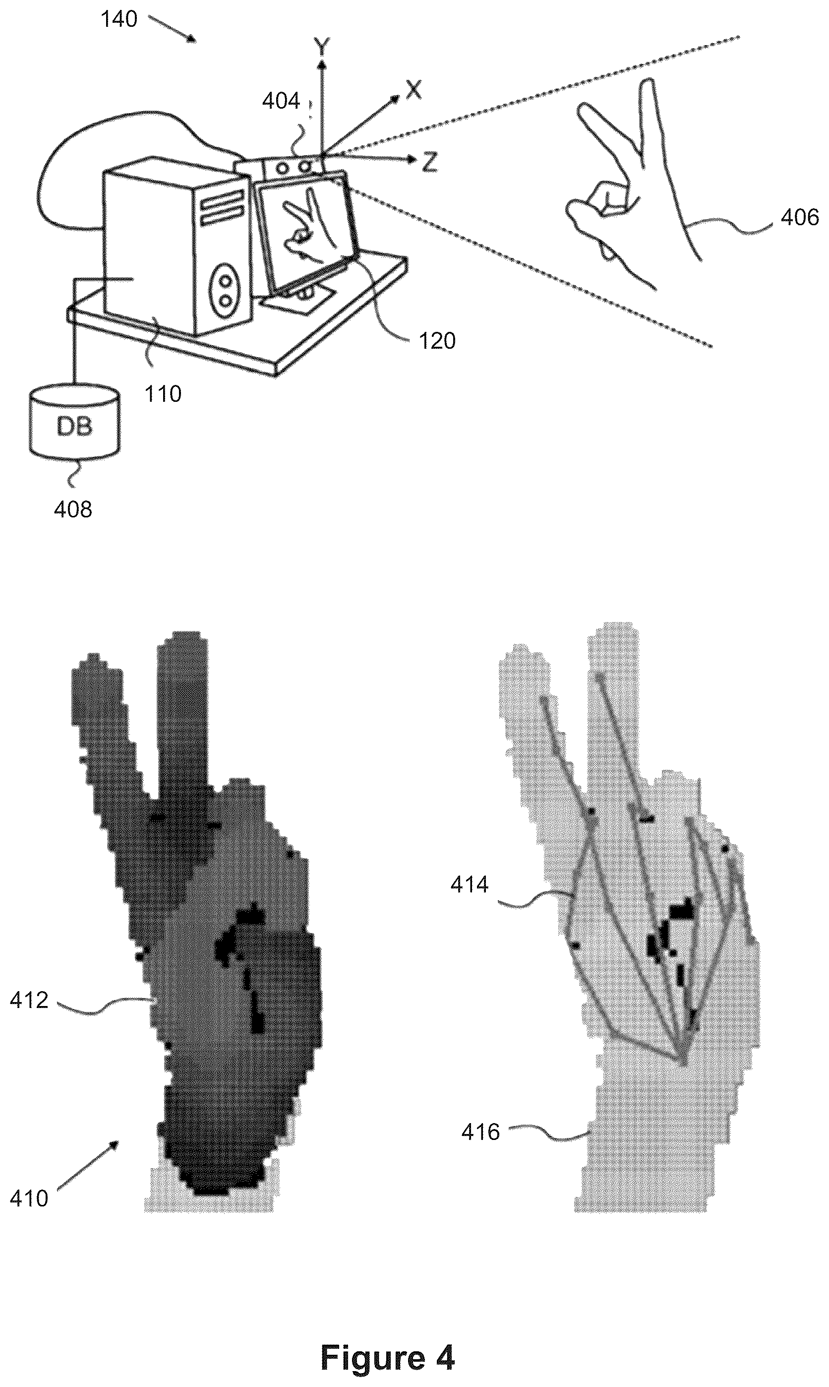 Patent US12321666 Figure 4 – Methods for quick message response and dictation in a three-dimensional environment