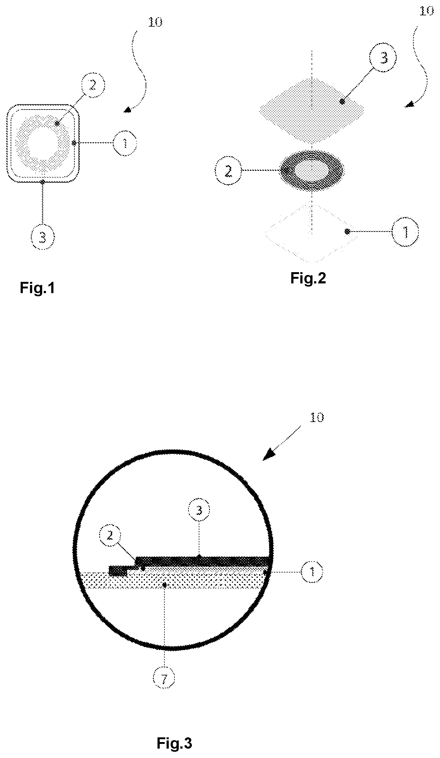 Patent US12321802 — Multilayer electronic device and method for the construction and fixing of the device — Figure 1