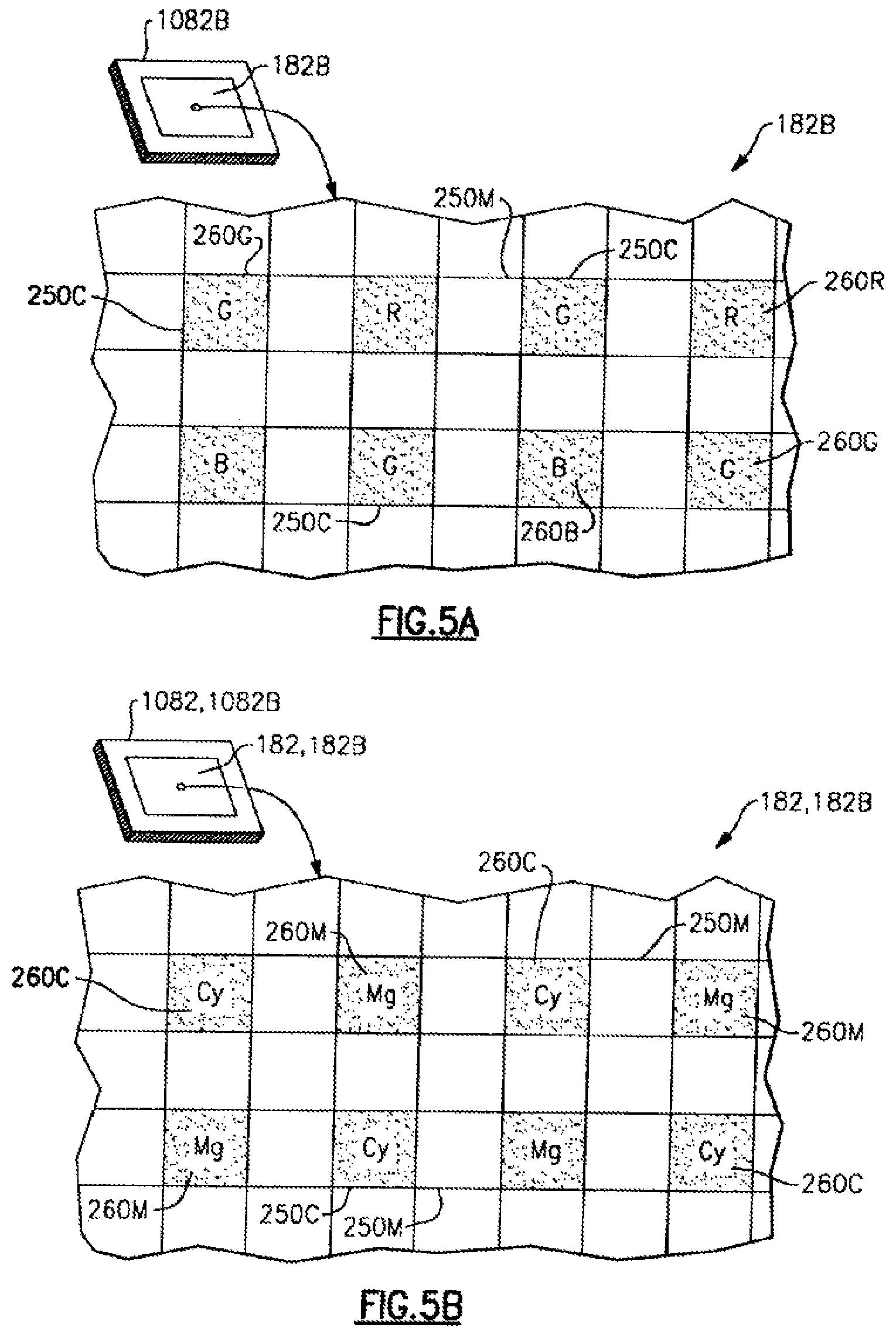 Patent US12321813 Figure 7 – Apparatus having hybrid monochrome and color image sensor array