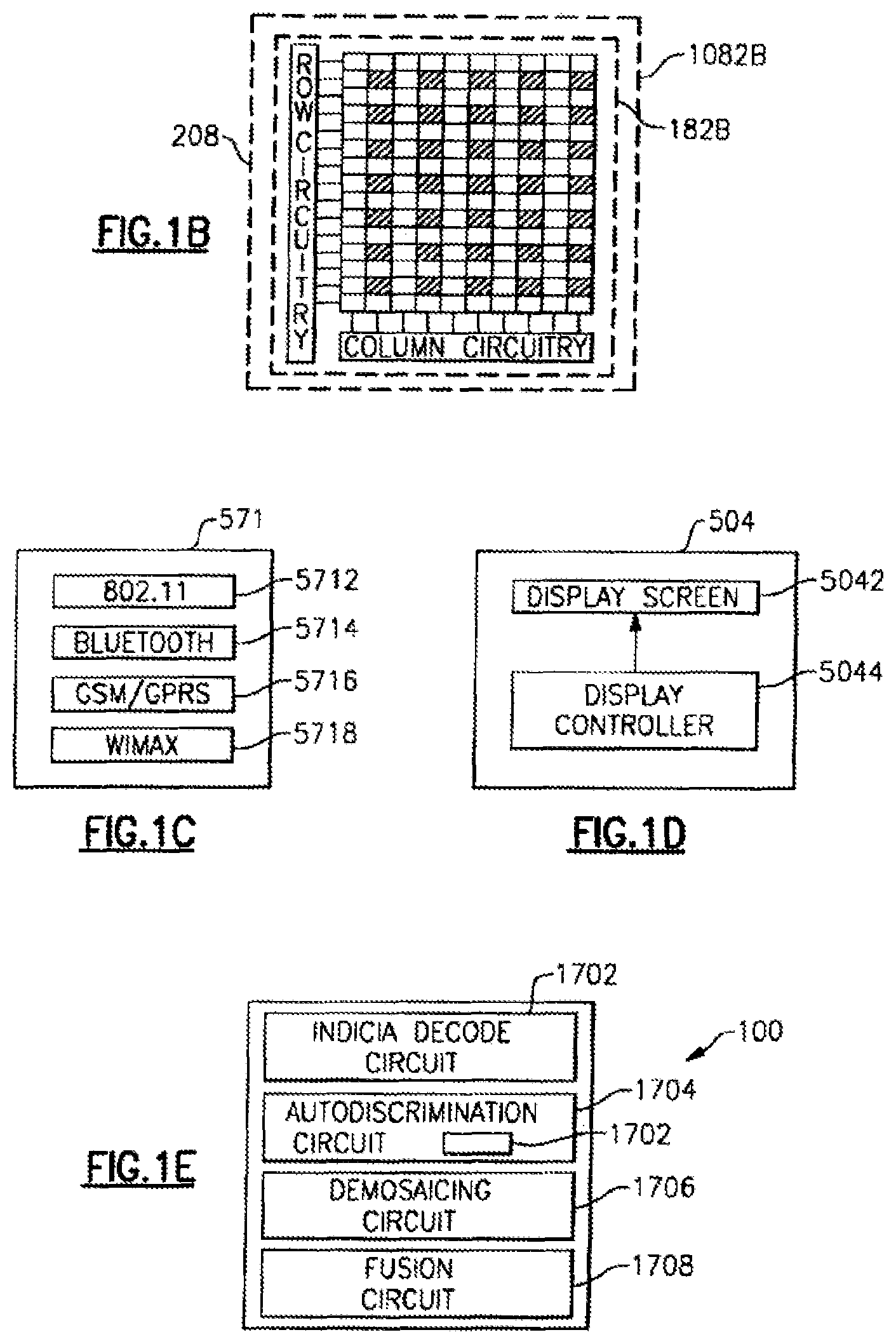 Patent US12321815 Figure 2 – Apparatus having hybrid monochrome and color image sensor array