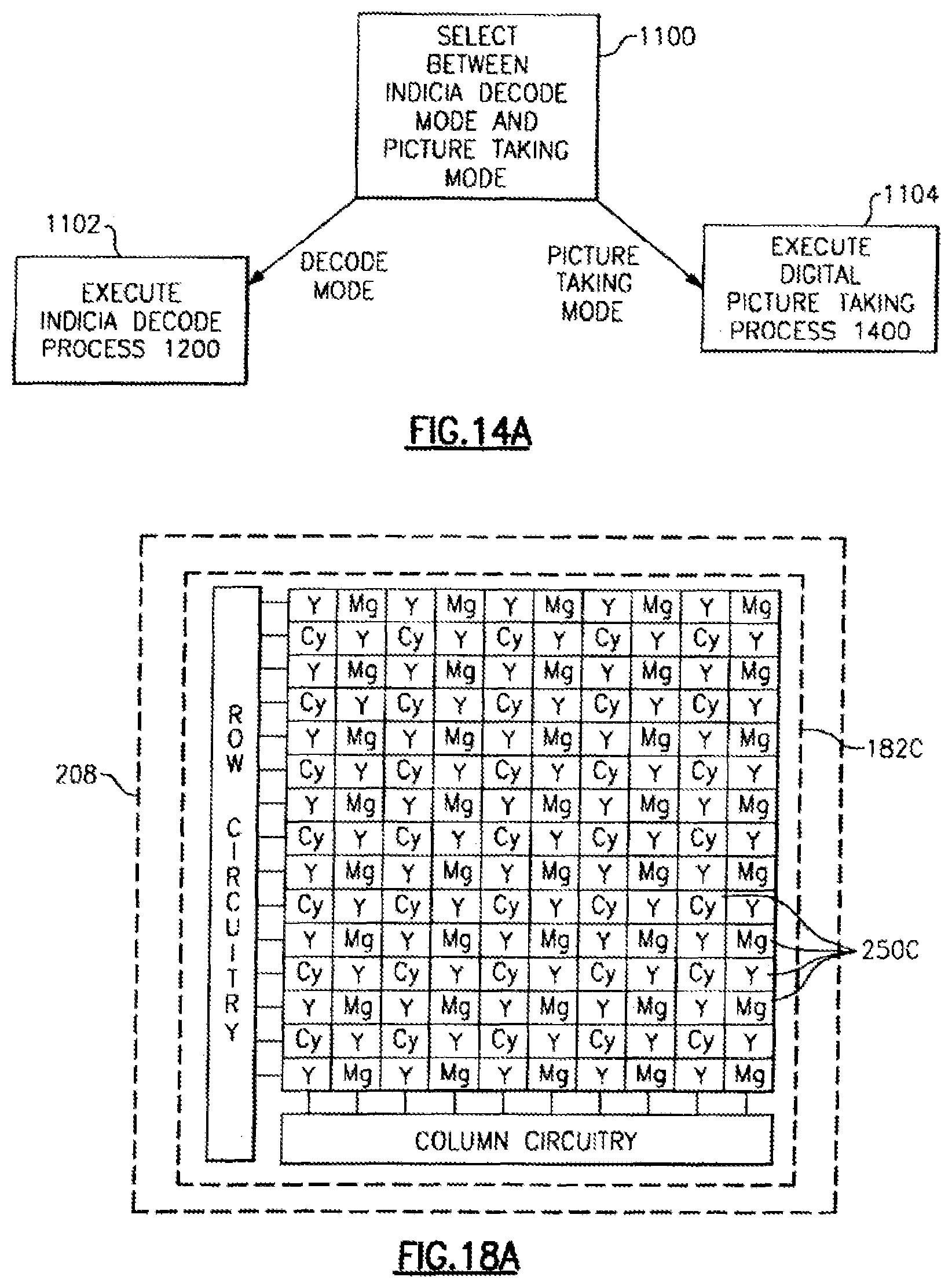 Patent US12321815 Figure 20 – Apparatus having hybrid monochrome and color image sensor array