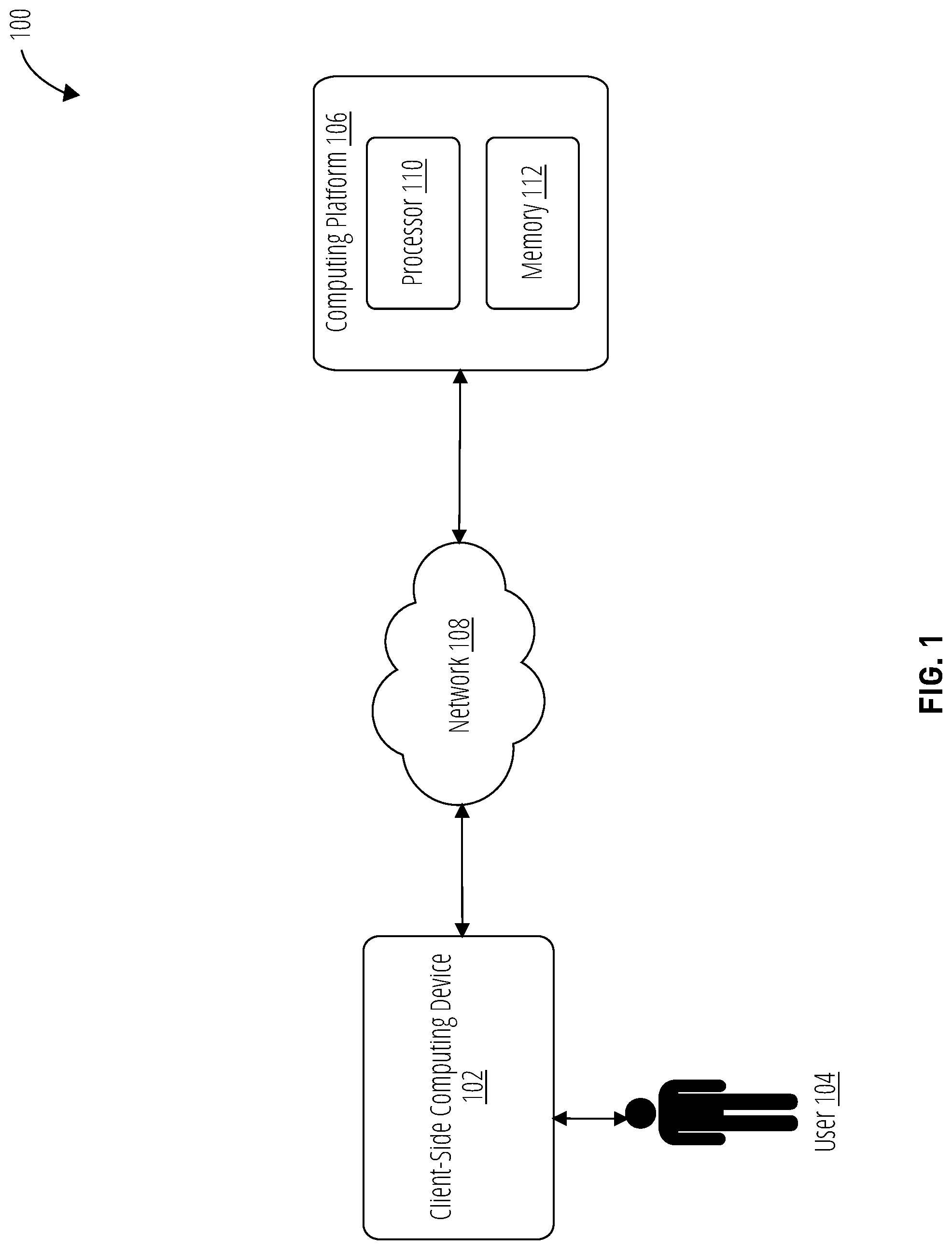 Patent US12321840 — Relationship graphs for artificial intelligence character models — Figure 1