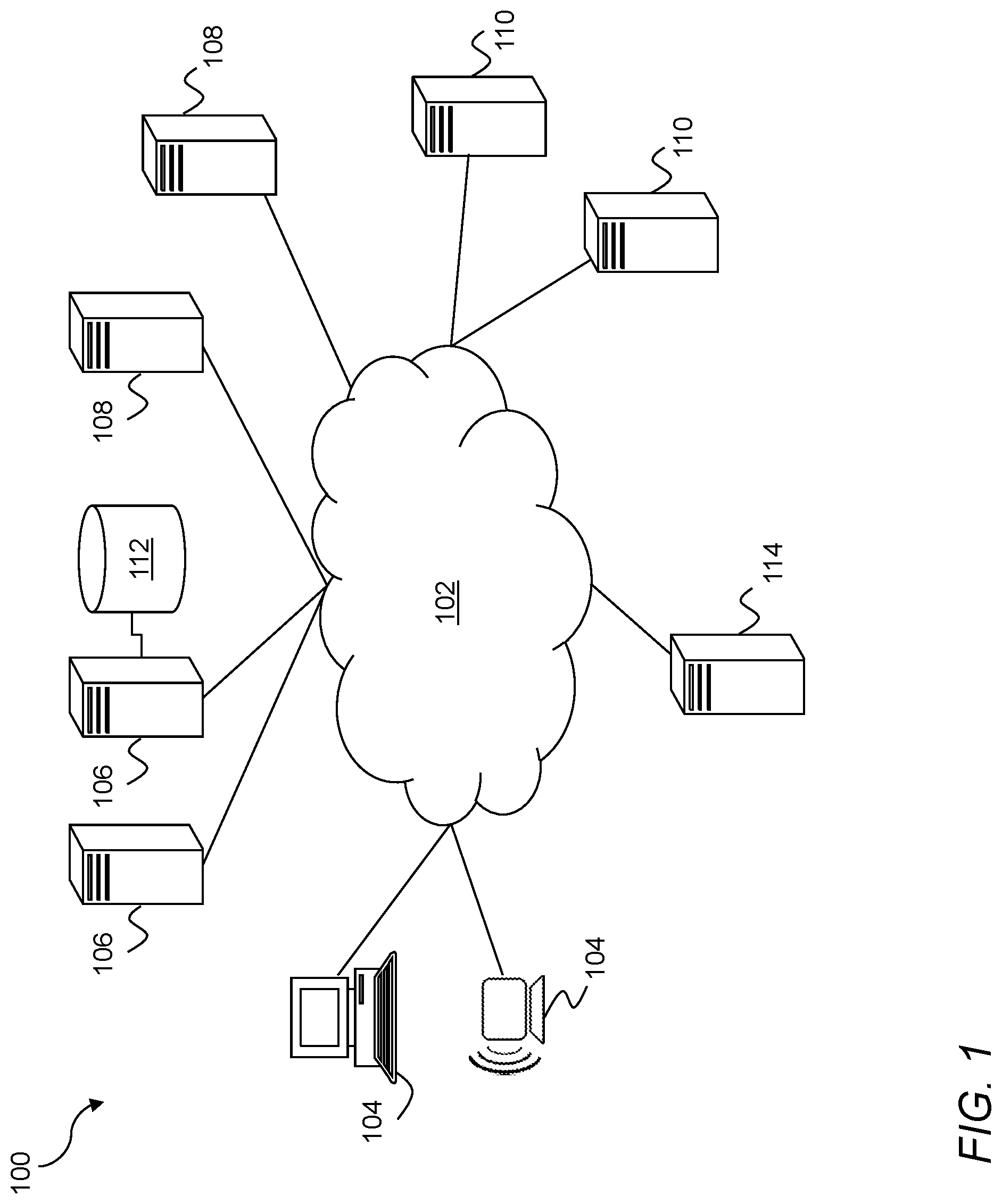 Patent US12321864 — Multi-hop search for entity relationships — Figure 1