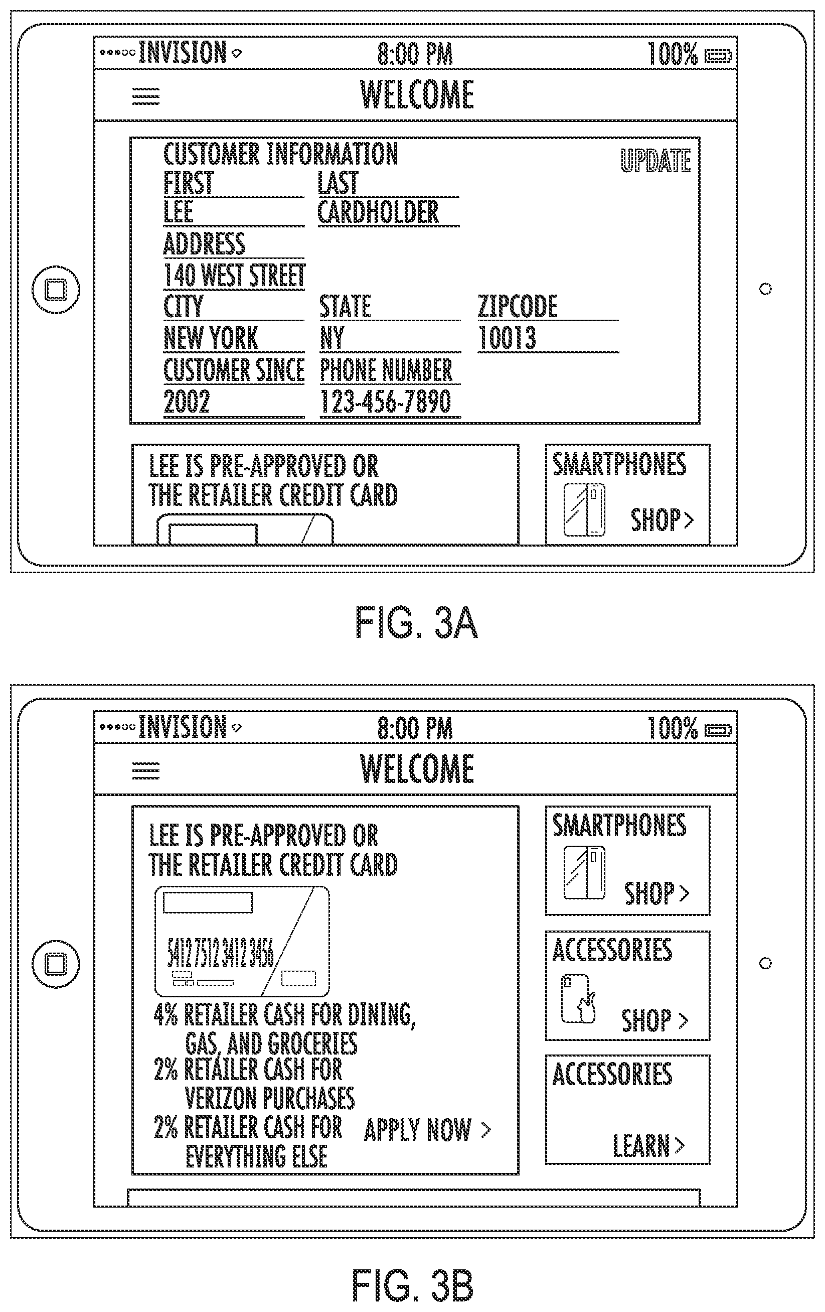 Patent US12321925 Figure 3 – Retailer card instant approval and provisioning