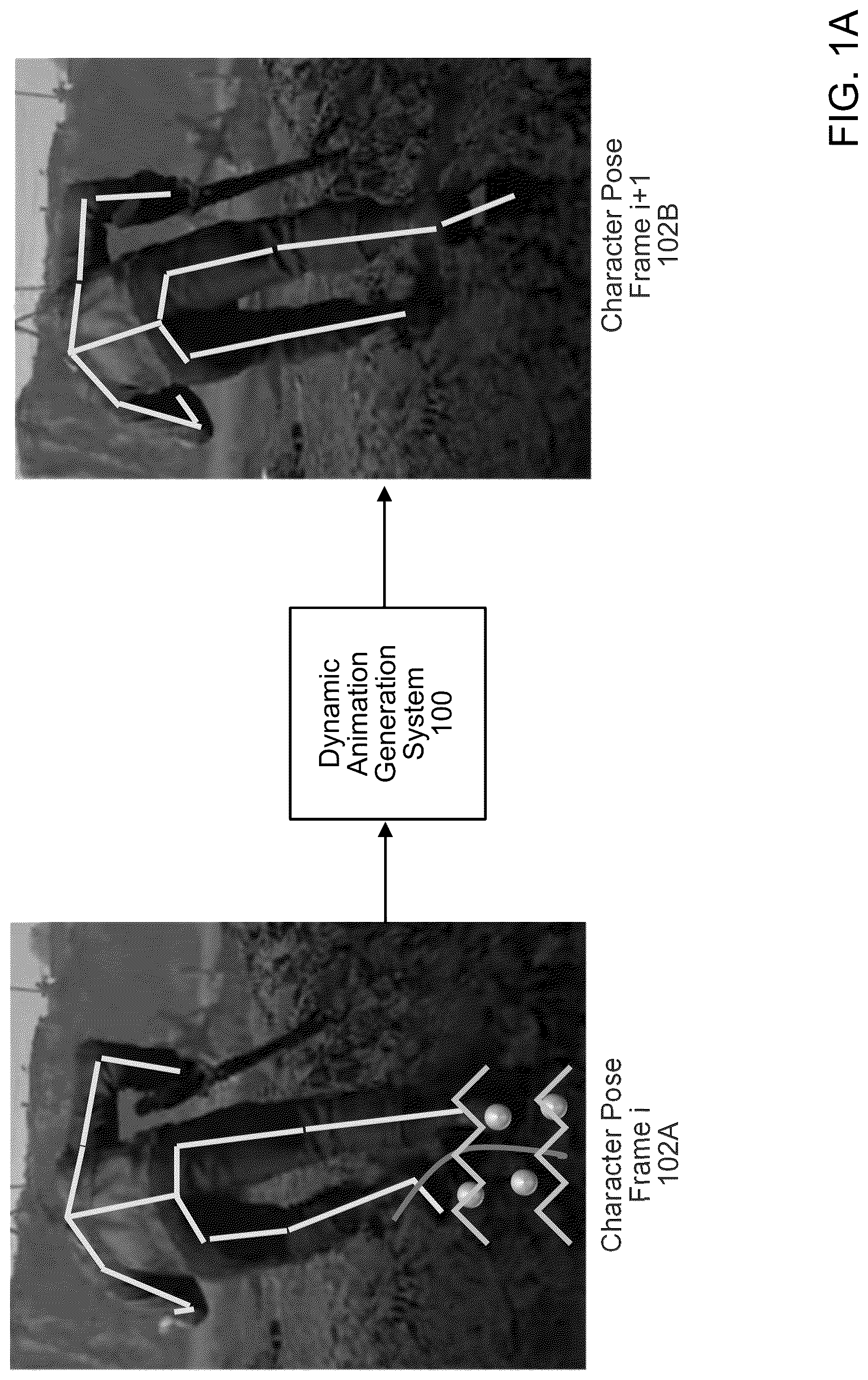Patent US12322015 Figure 1 – Dynamic locomotion adaptation in runtime generated environments