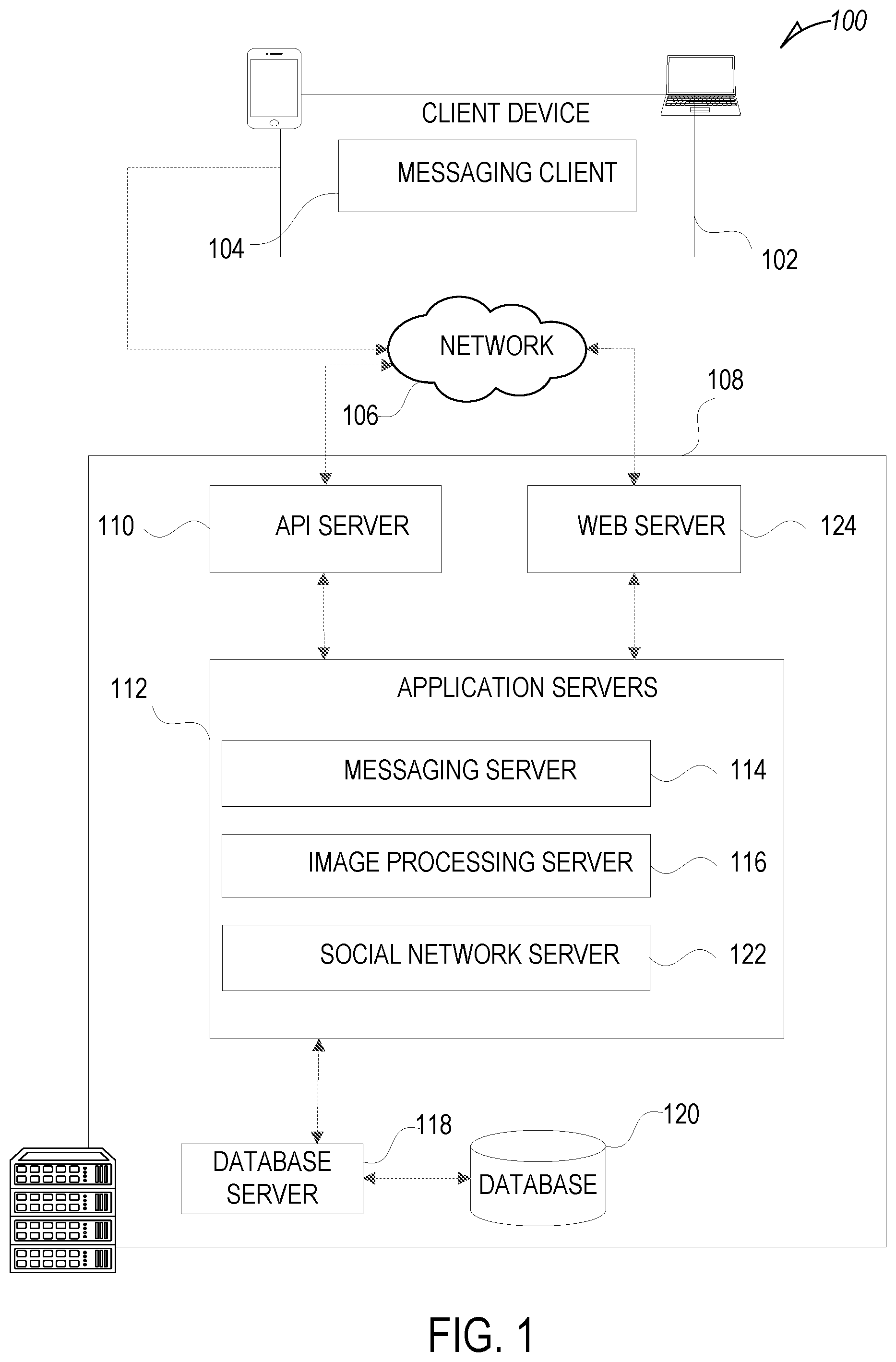 Patent US12322061 — Using portrait images in augmented reality components — Figure 1