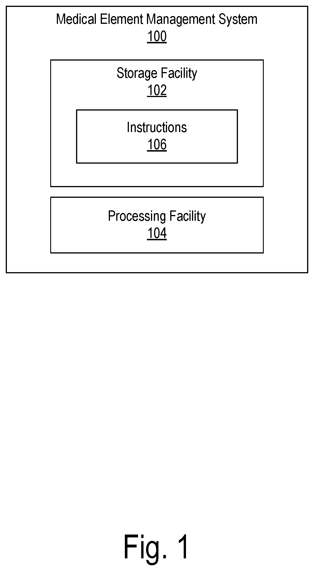 Patent US12322089 — Physical medical element sizing systems and methods — Figure 1