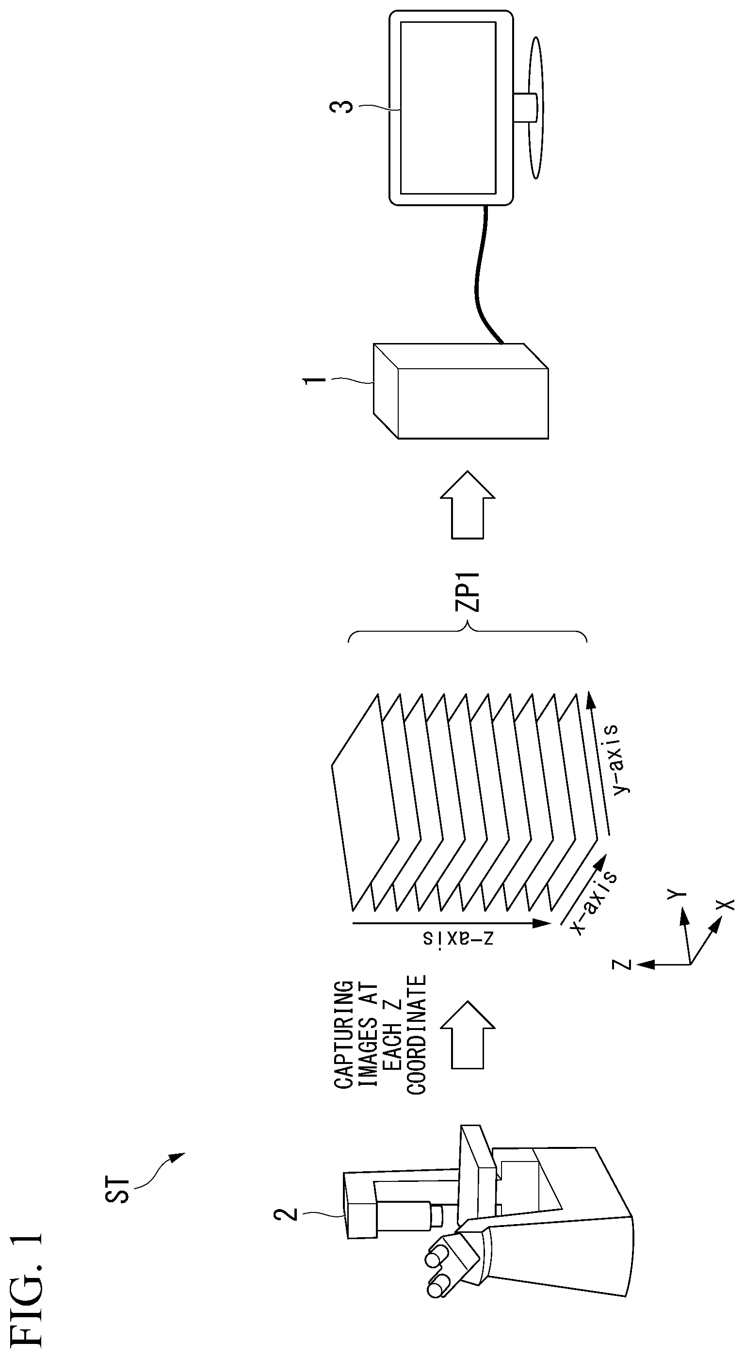 Patent US12322094 Figure 1 – Image acquiring device, cancer determination device, cancer determination method, and computer-readable medium