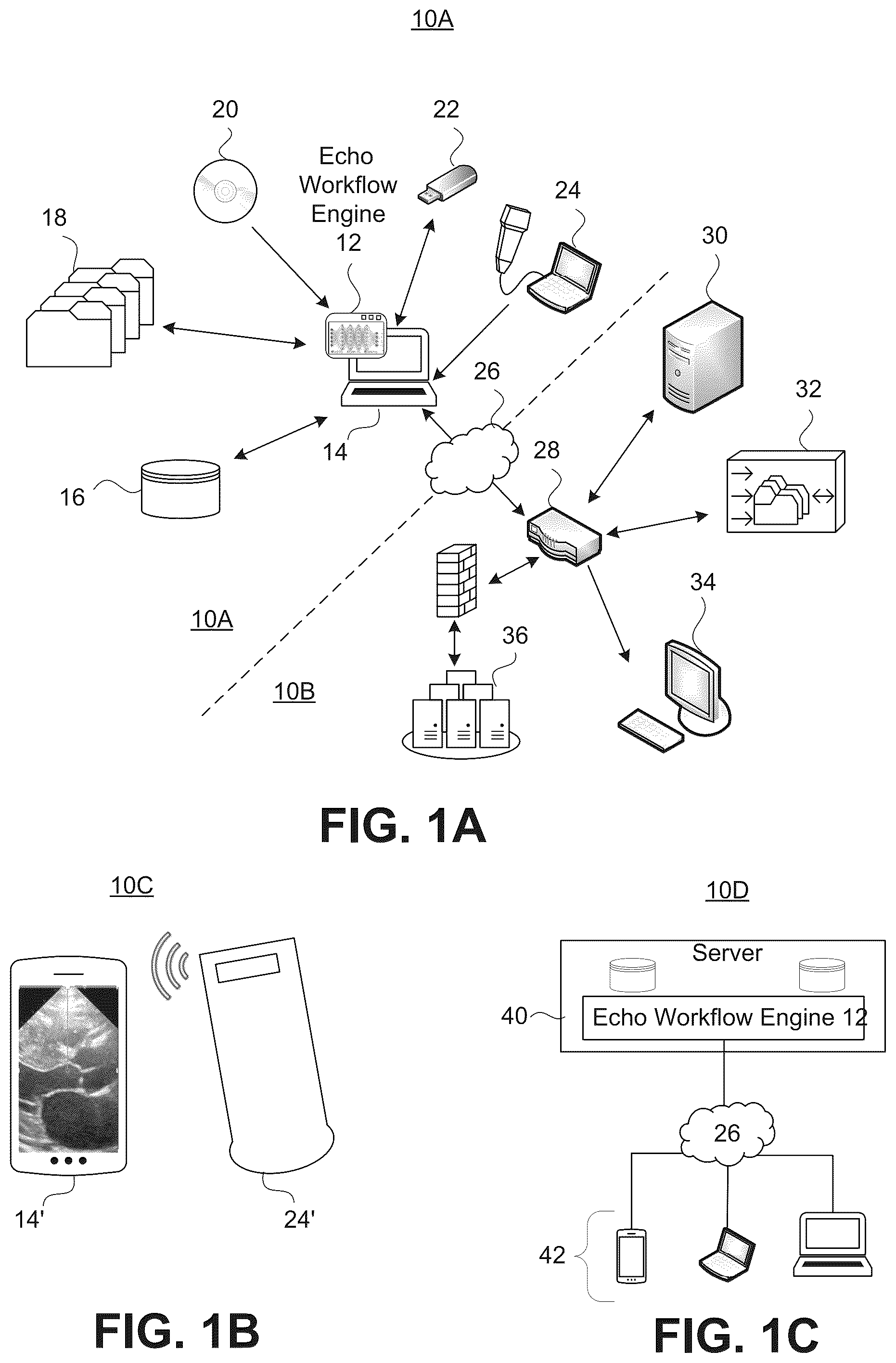 Patent US12322100 — Automatic clinical workflow that recognizes and analyzes 2D and doppler modality echocardiogram images for automated cardiac measurements and grading of aortic stenosis severity — Figure 1