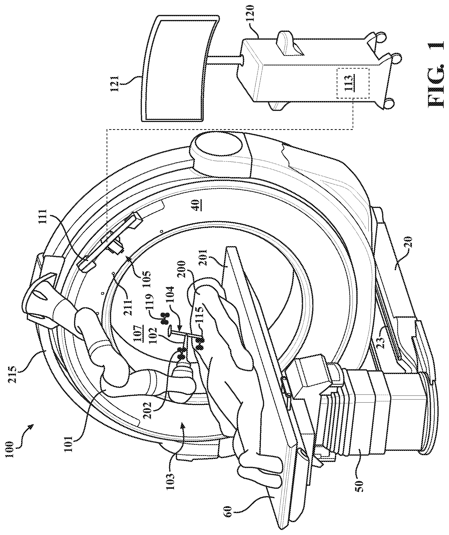 Patent US12322124 — Methods and systems for performing image registration in a computer-assisted surgery system — Figure 1