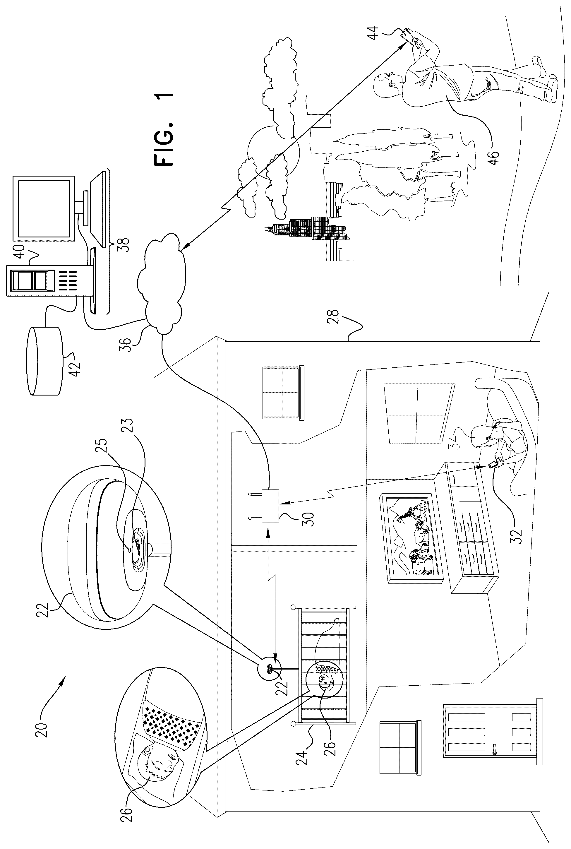Patent US12322134 — Infant height estimation — Figure 1