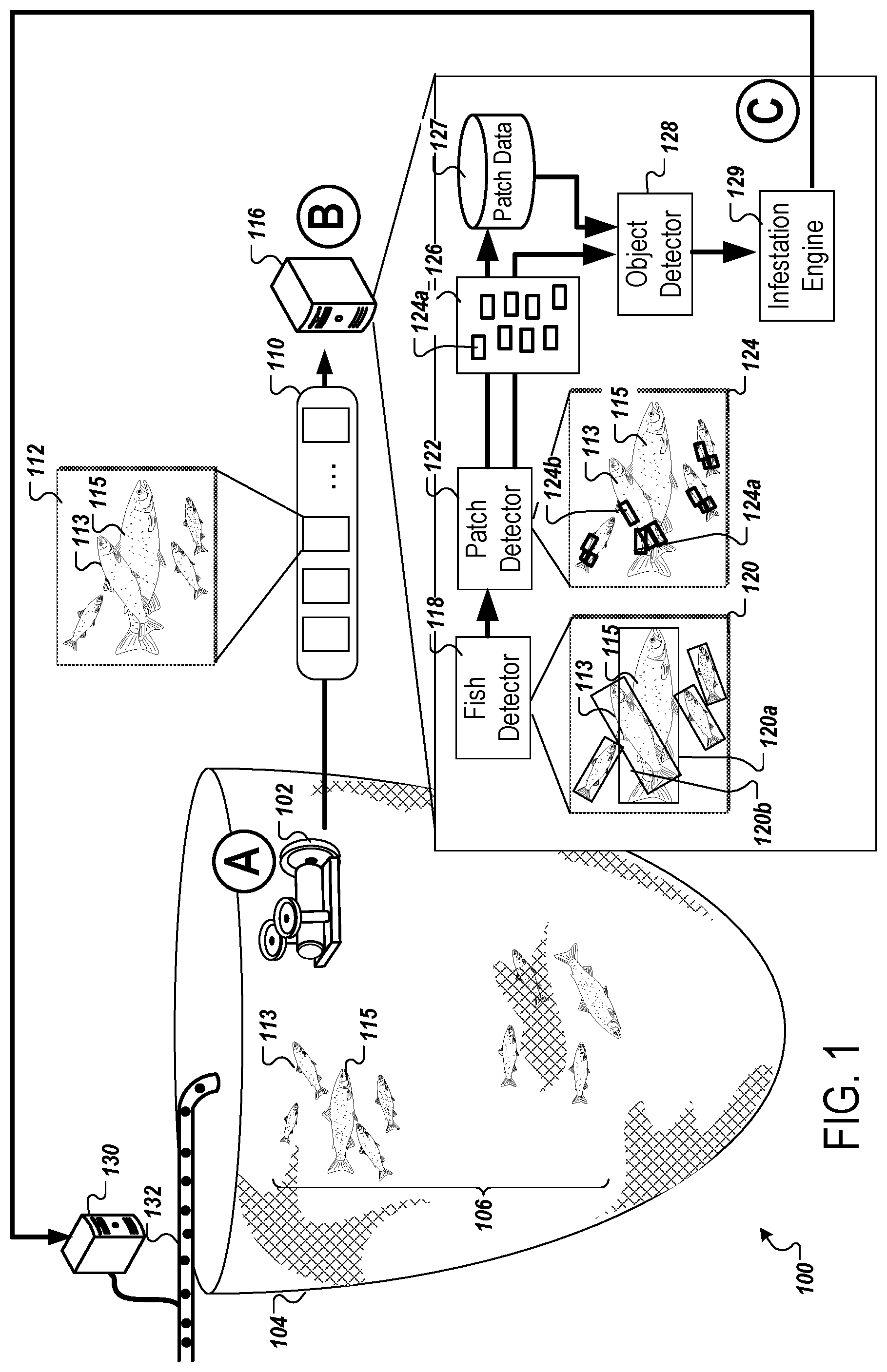 Patent US12322173 — Enhanced object detection — Figure 1