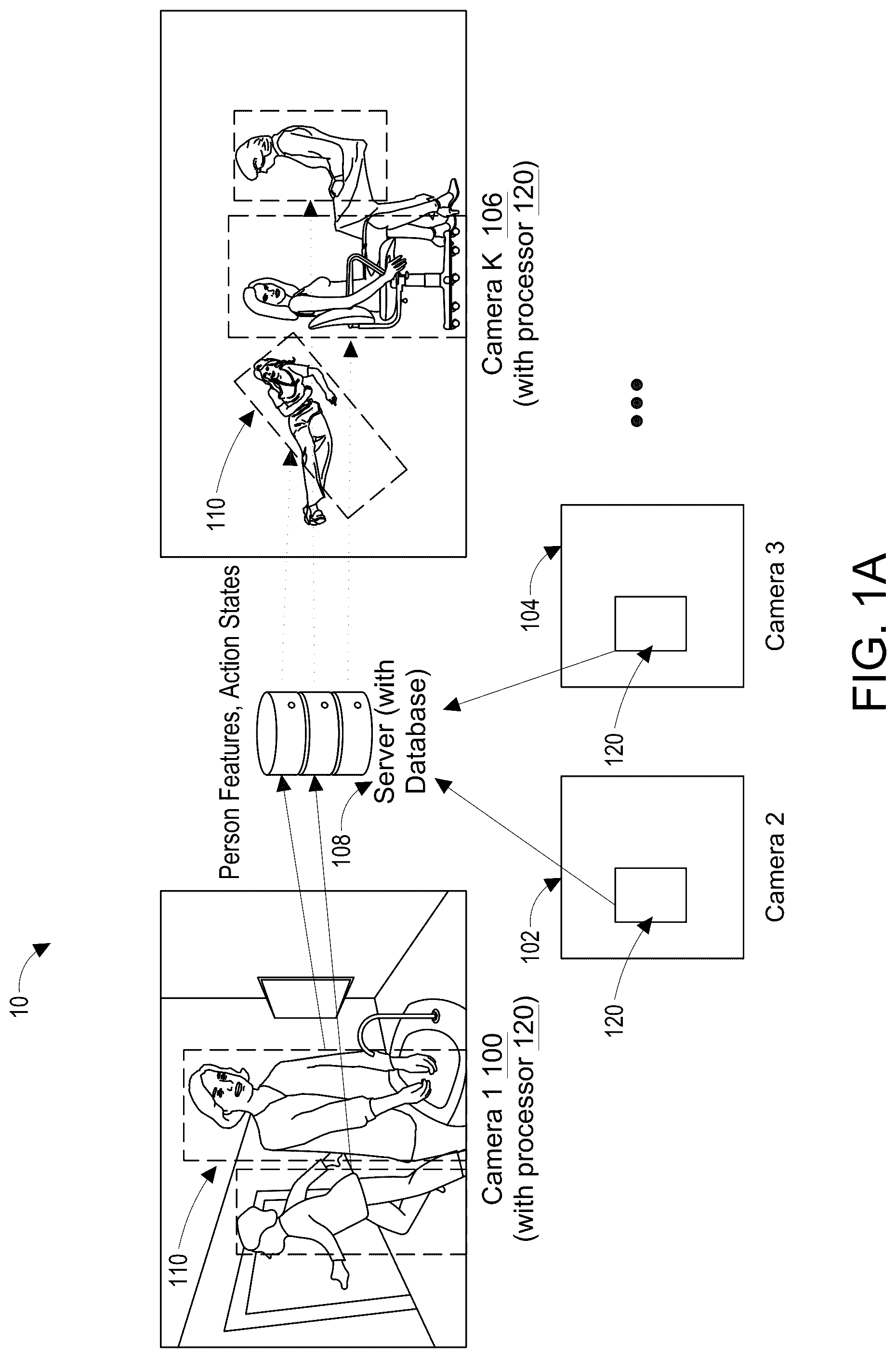 Patent US12322185 — System and method for monitoring clinical activities — Figure 1