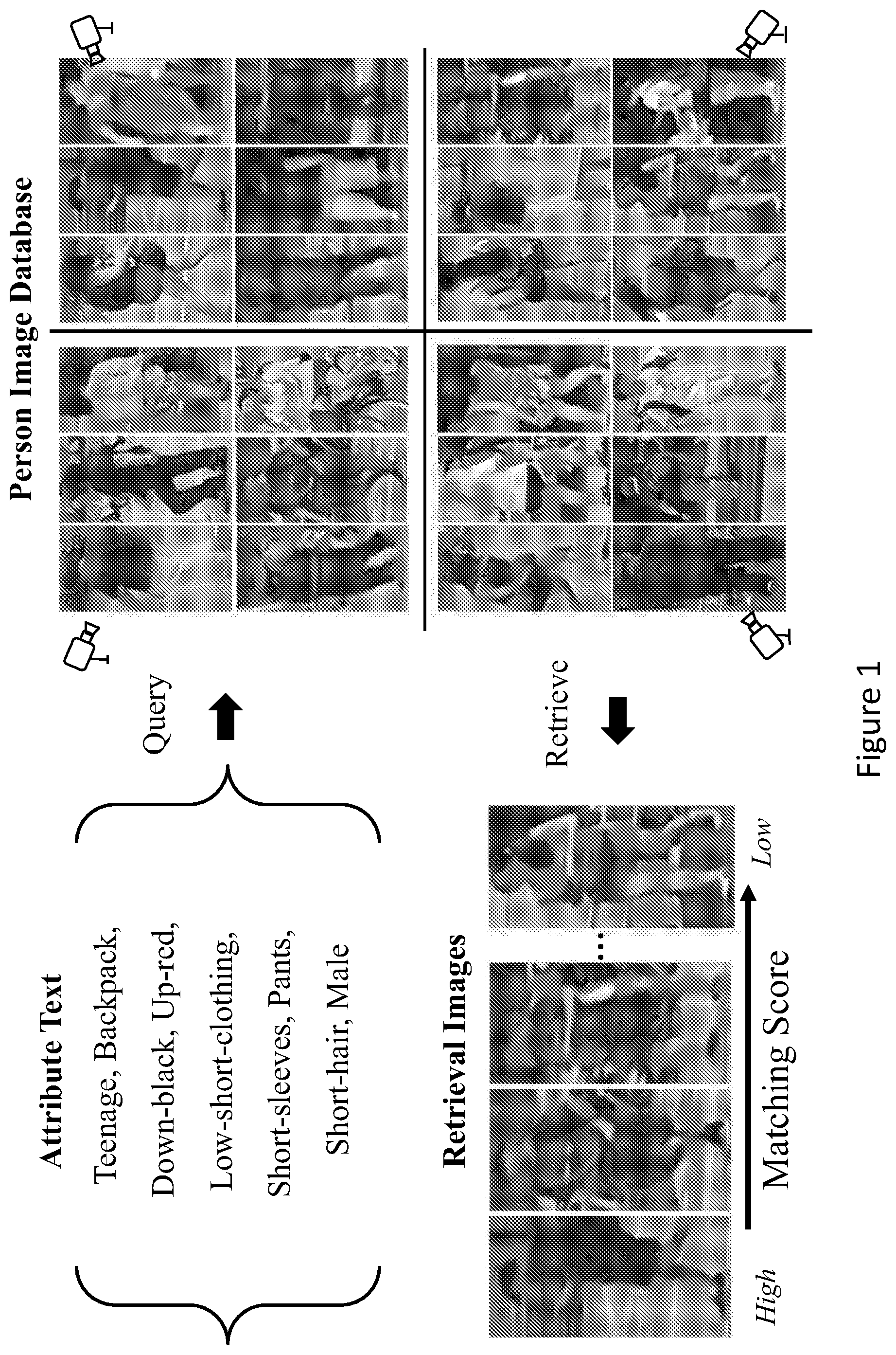 Patent US12322198 — Text based image search — Figure 1