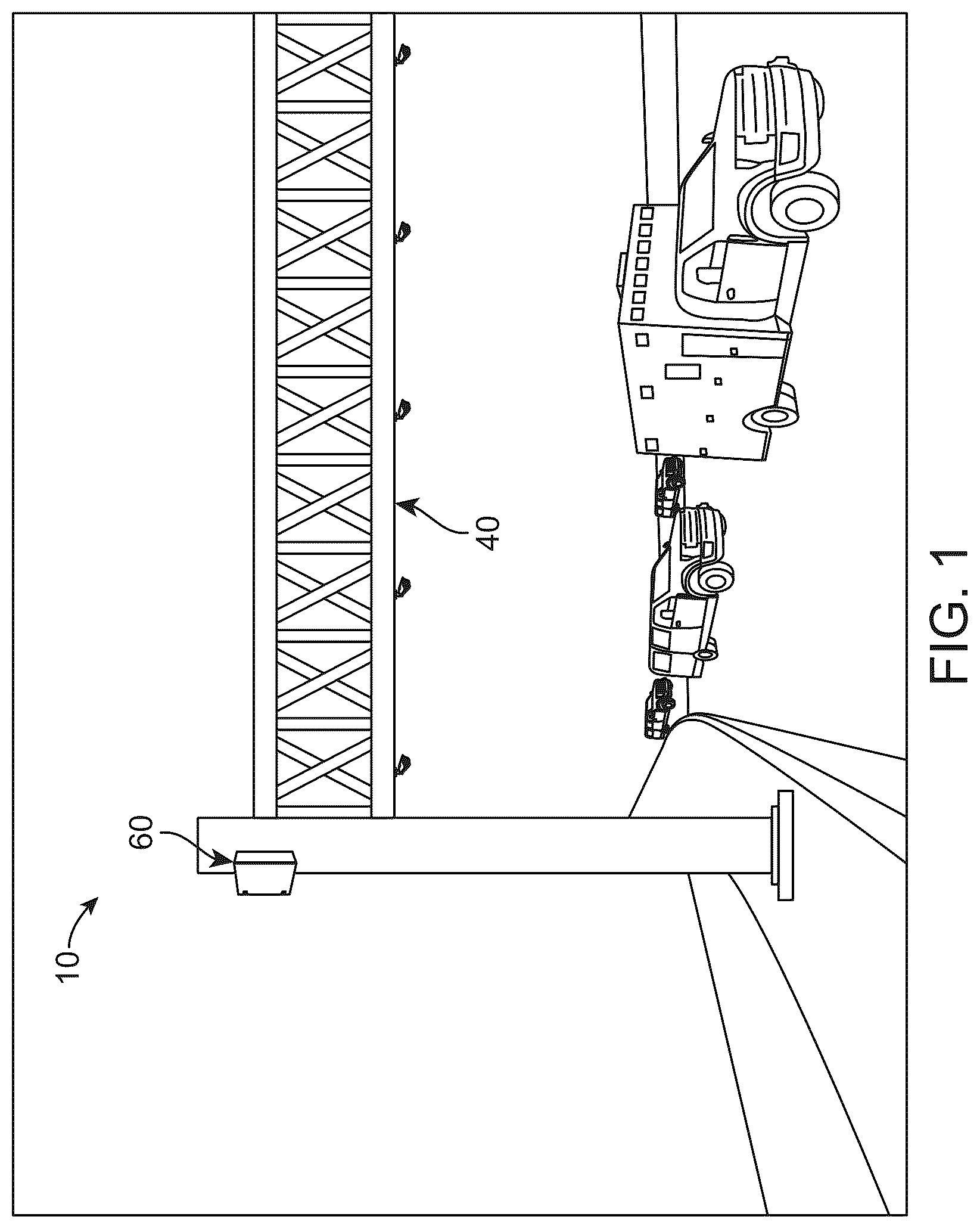 Patent US12322214 — System for tolling — Figure 1