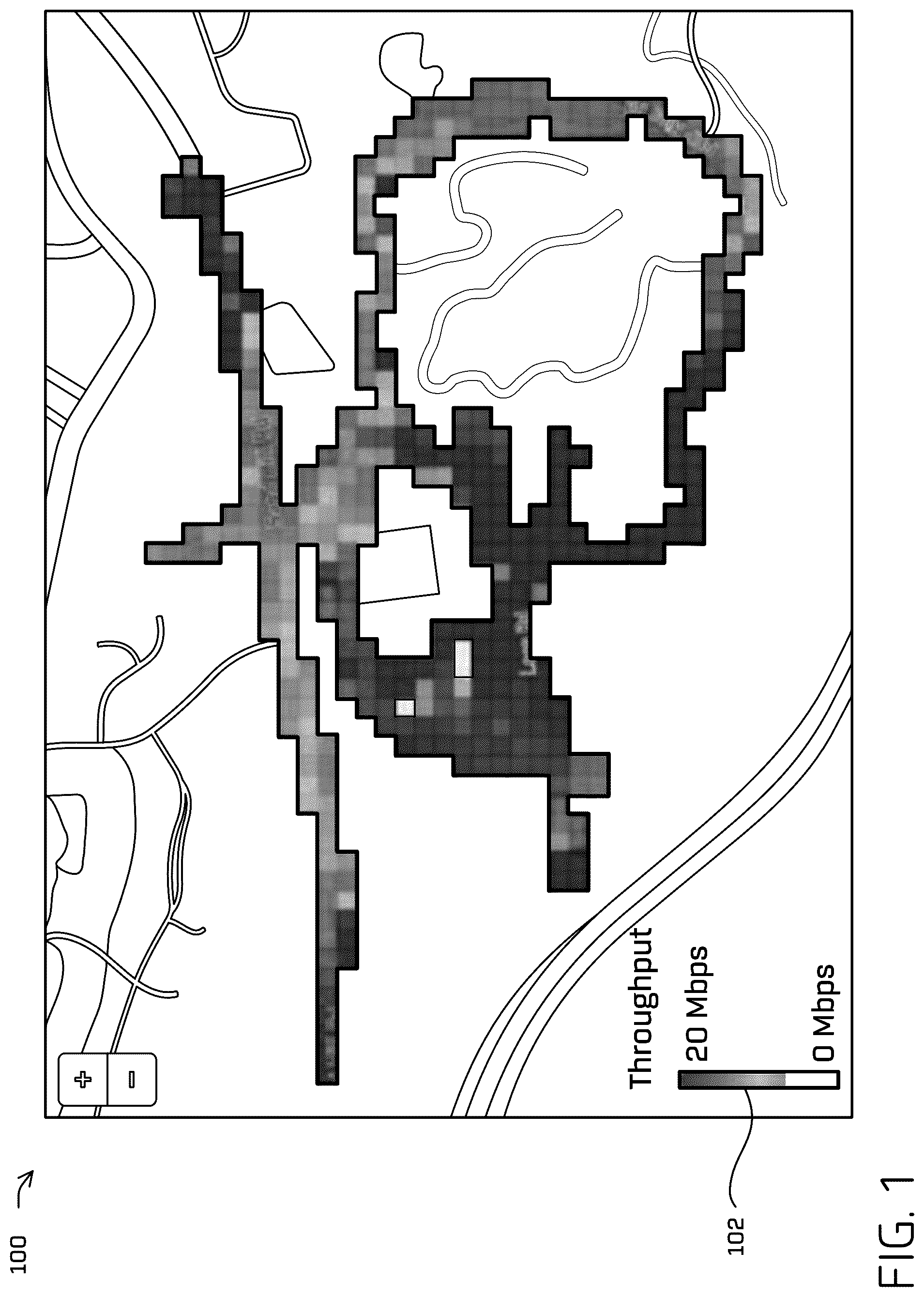 Patent US12322221 — Adaptive multi-network multi-band vehicle communications — Figure 1