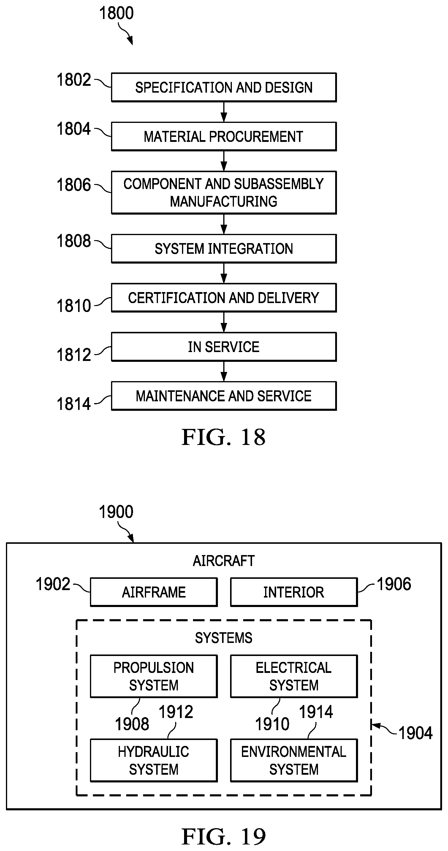 Patent US12322225 Figure 13 – Aircraft maintenance of line replaceable units