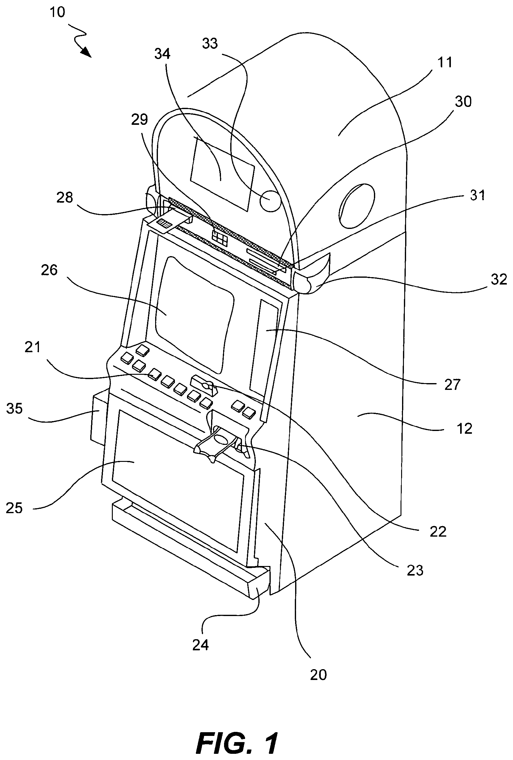 Patent US12322241 — Multi-account access device — Figure 1