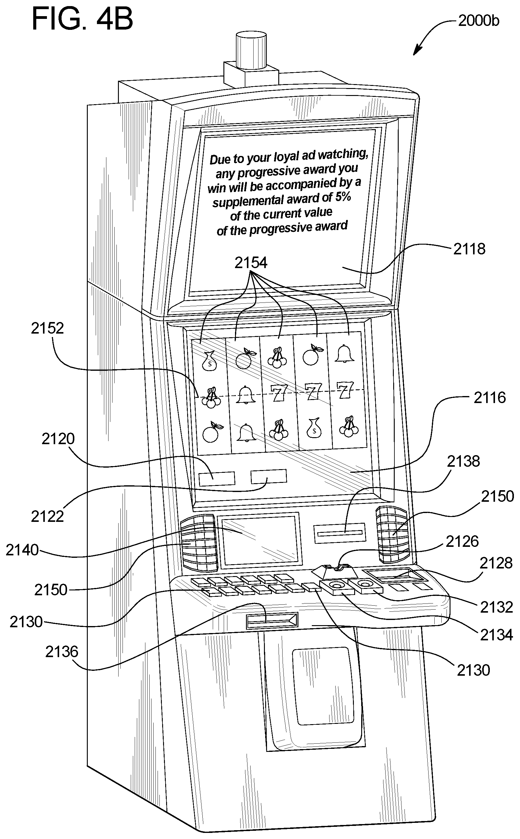 Patent US12322250 Figure 6 – Gaming benefits provided in association with accumulated advertising loyalty points