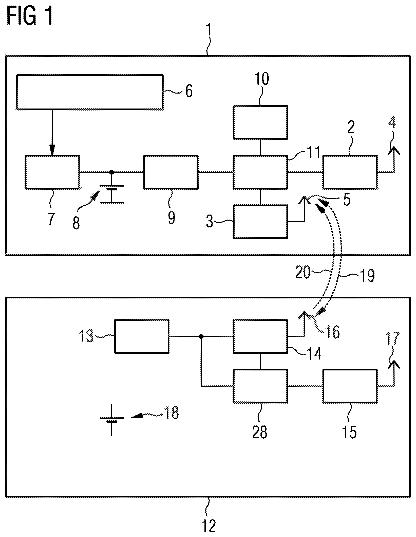 Patent US12322279 Figure 1 – Remote switch and method for communication with a remote switch