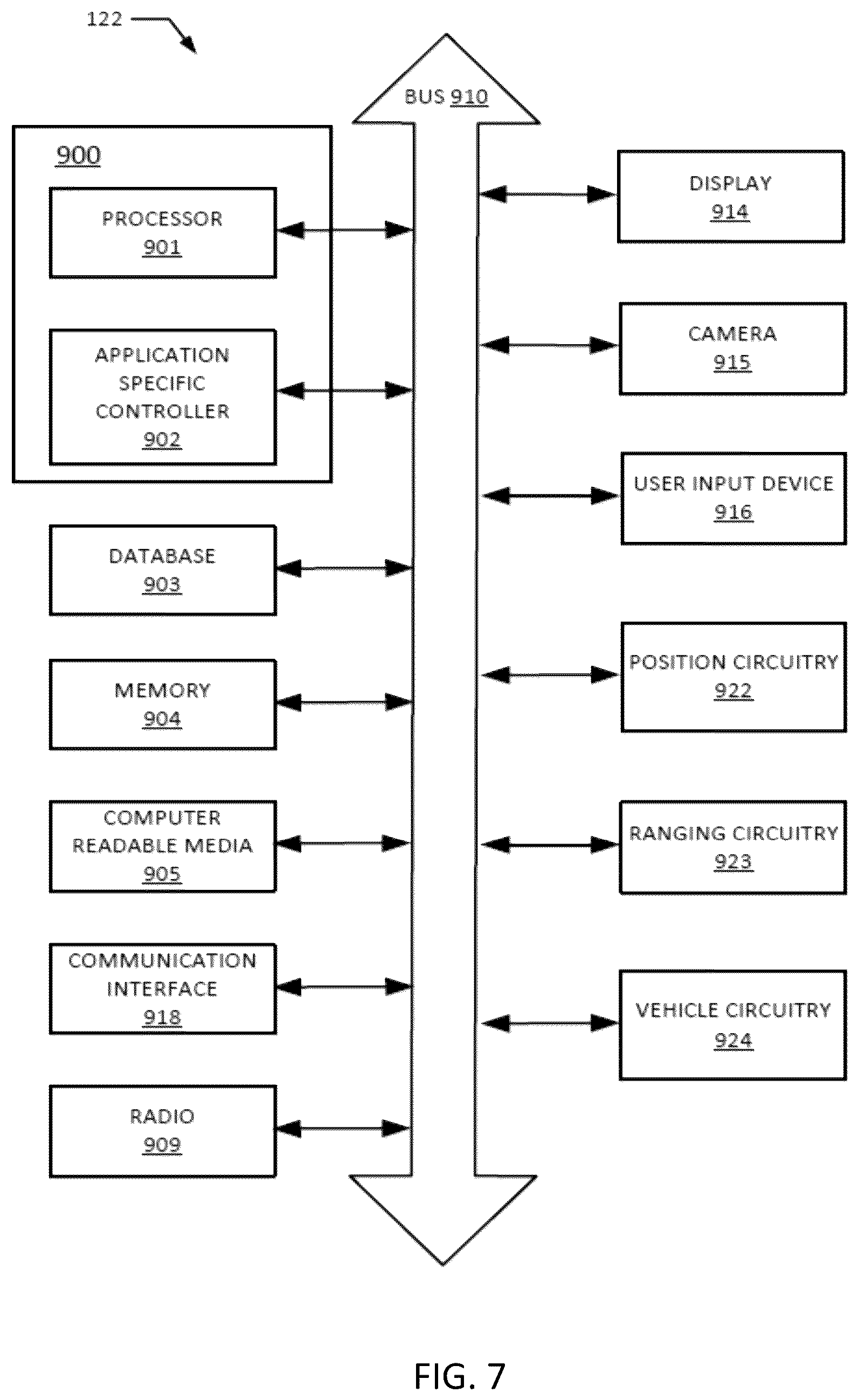 Patent US12322289 Figure 7 – Method and system of special vehicle notification in HD map to improve AV driving safety