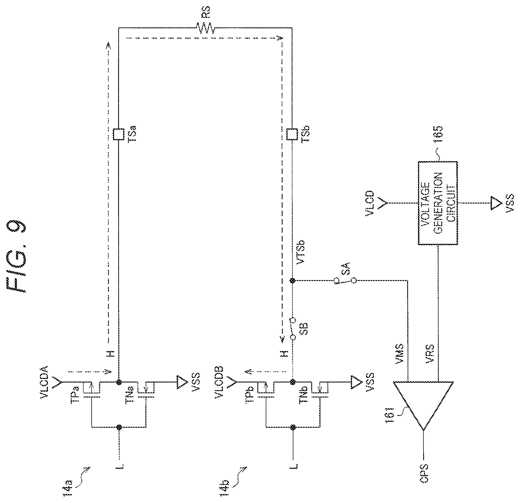 Patent US12322307 Figure 8 – Driver and electro-optical device