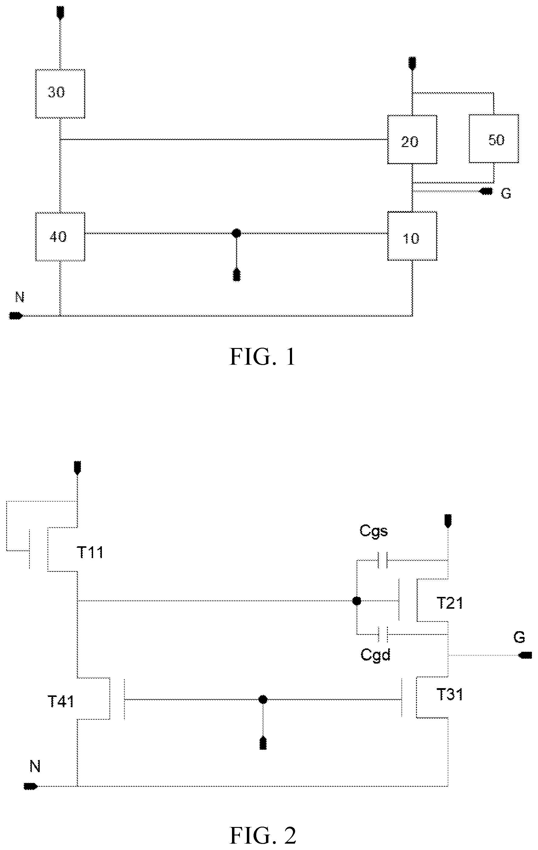 Patent US12322308 — Gate drive circuit and display device — Figure 1