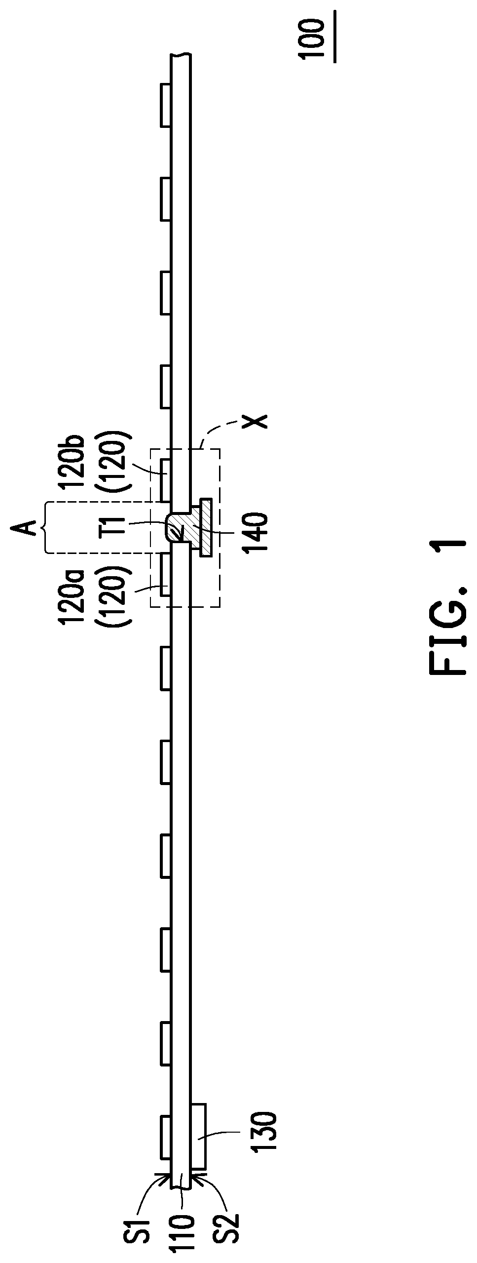Patent US12322329 — Electronic device — Figure 1