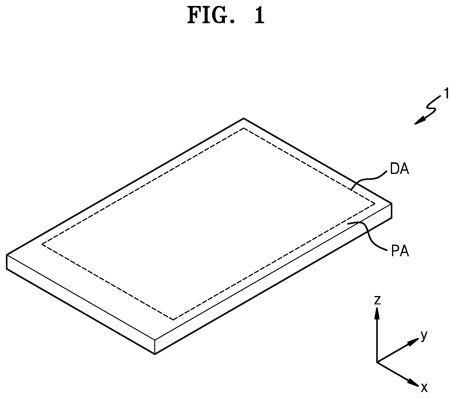Patent US12322333 — Display device — Figure 1