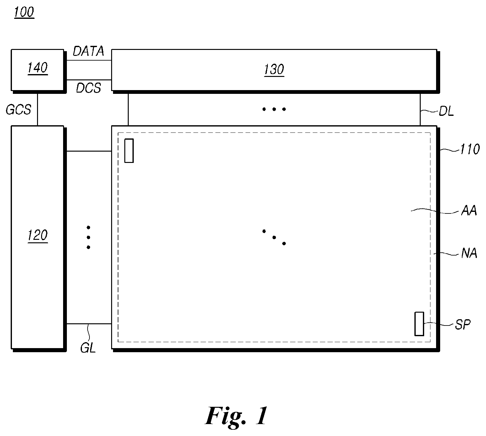 Patent US12322349 — Data driving circuit and display device — Figure 1