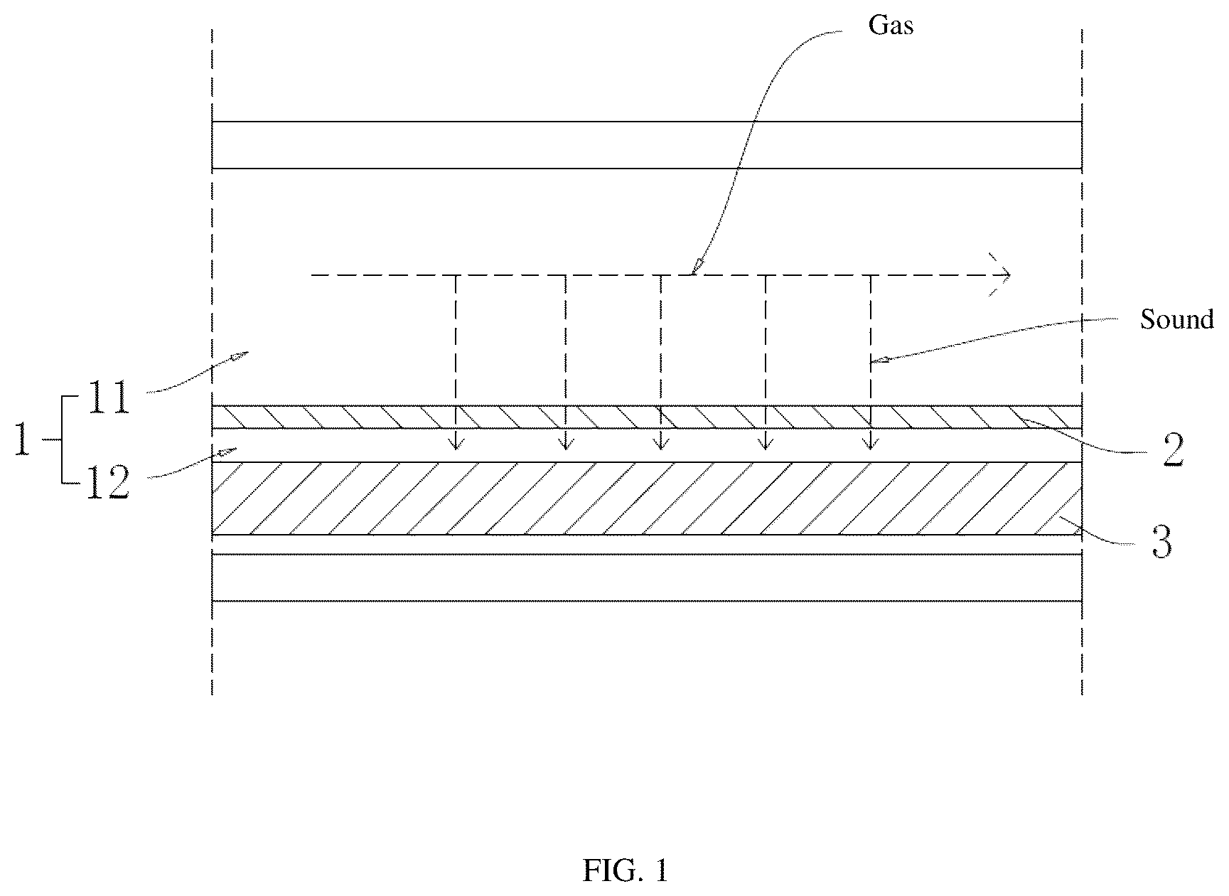 Patent US12322364 — Noise reduction gas path structure, gas path device and respirator — Figure 1