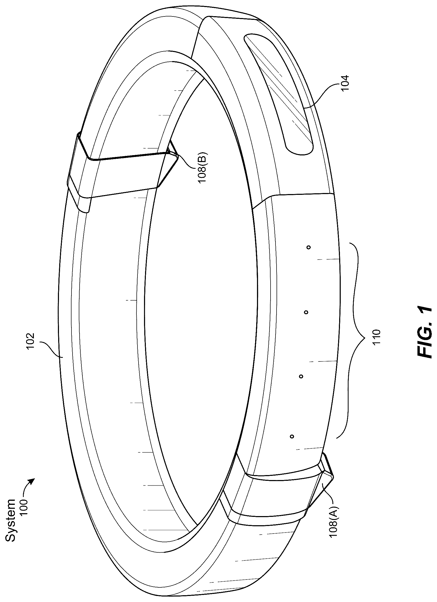 Patent US12322368 — Adaptive ANC based on environmental triggers — Figure 1