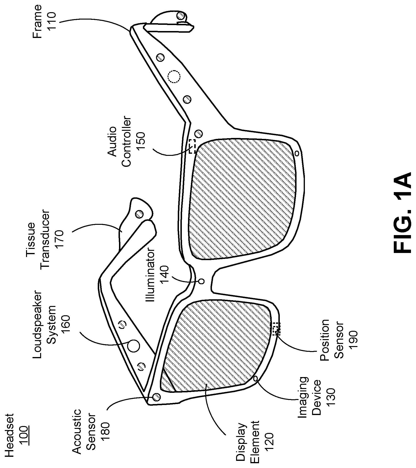 Patent US12322370 — Acoustic echo cancellation and loudspeaker linearization — Figure 1