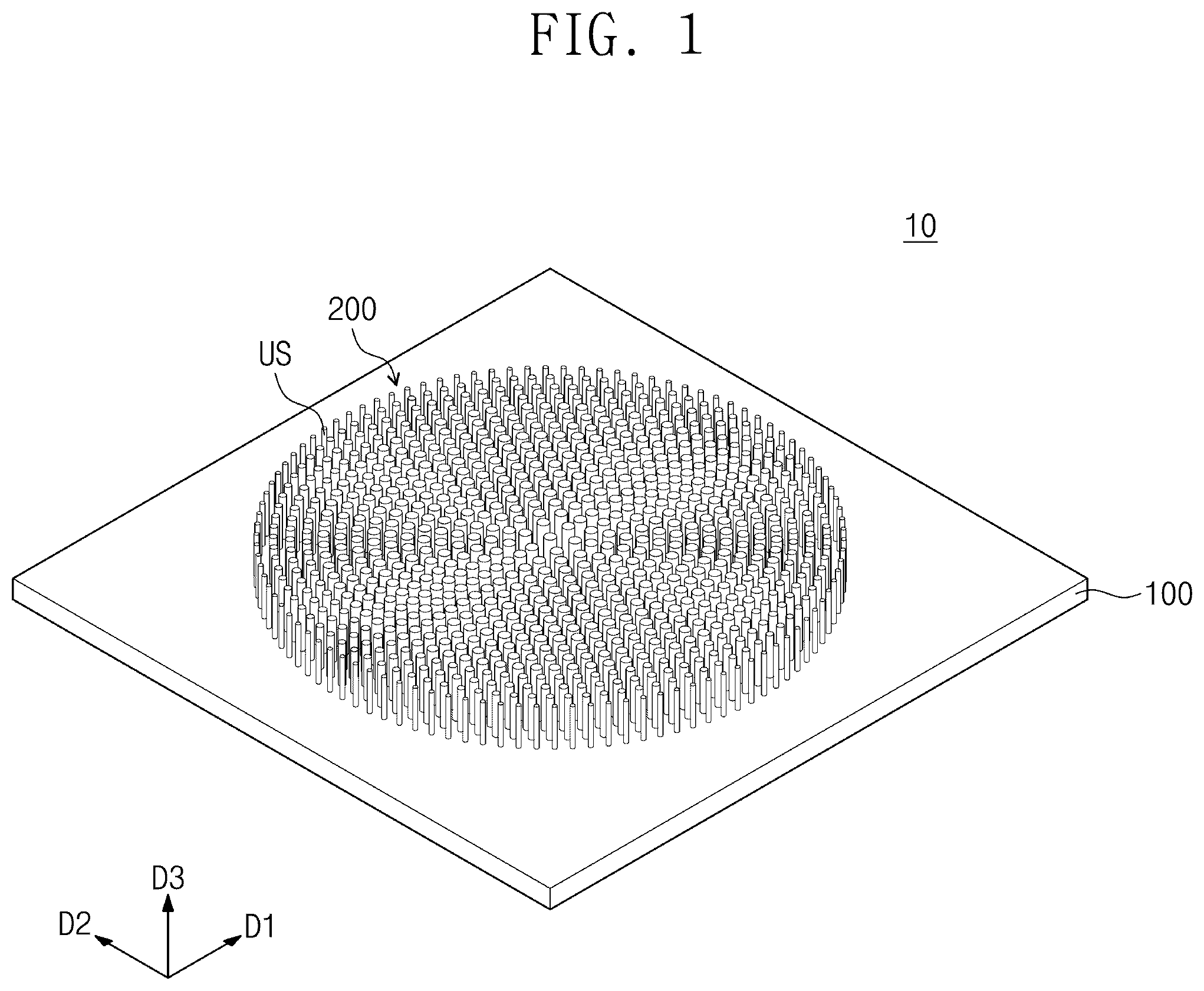 Patent US12322372 — Acoustic Luneburg meta lens and design method thereof — Figure 1