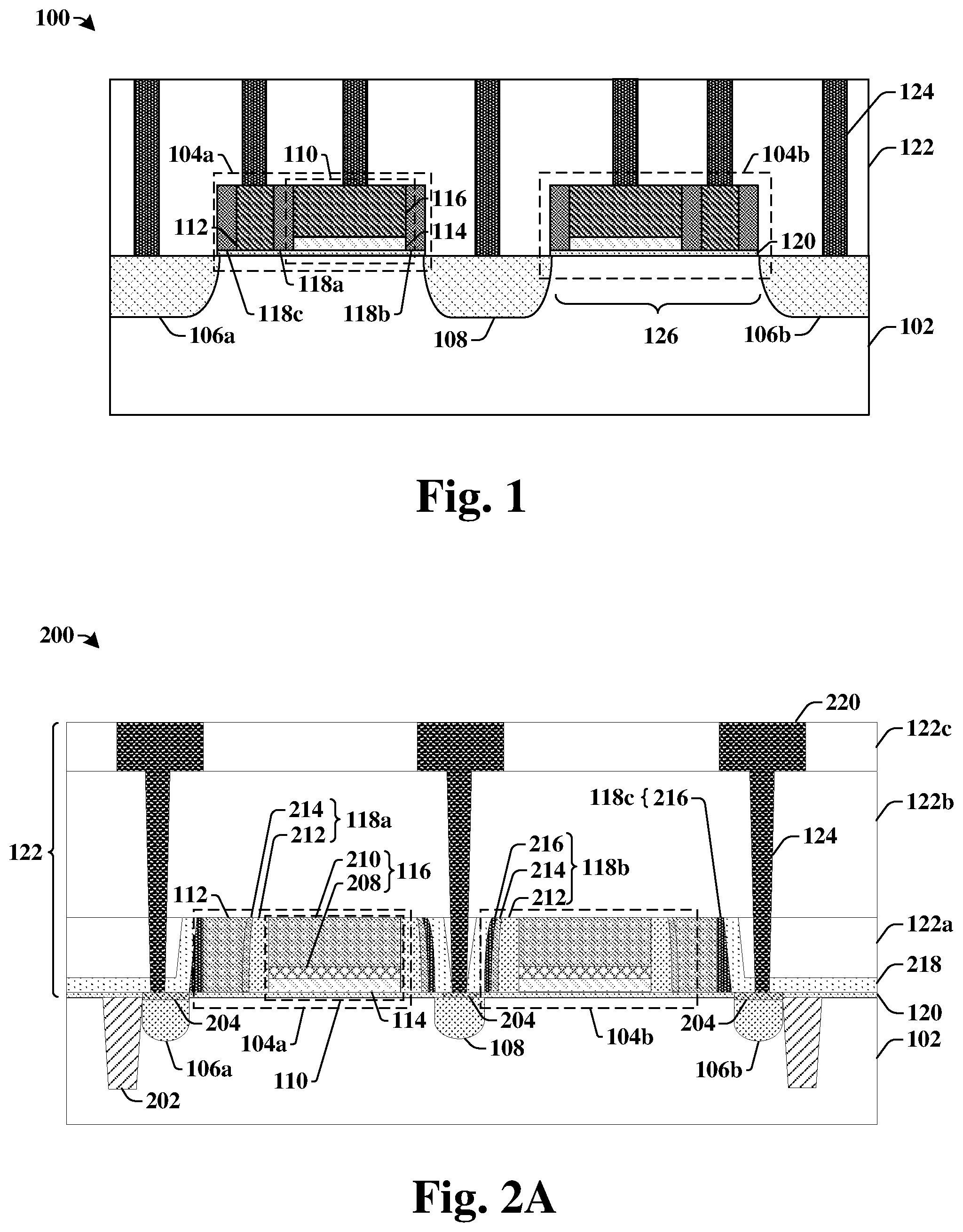 Patent US12322429 — Embedded ferroelectric memory cell — Figure 1