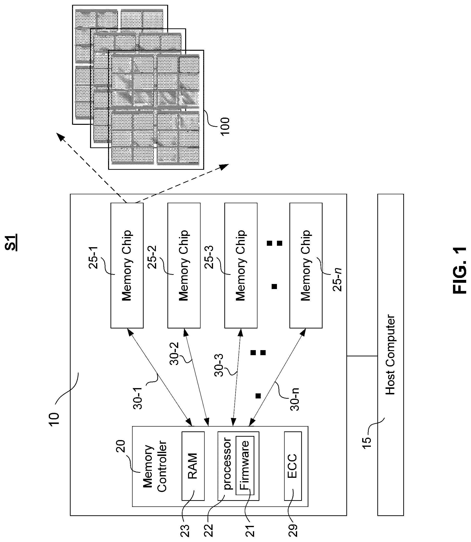 Patent US12322449 — Memory device, programming method of memory device, and memory system — Figure 1