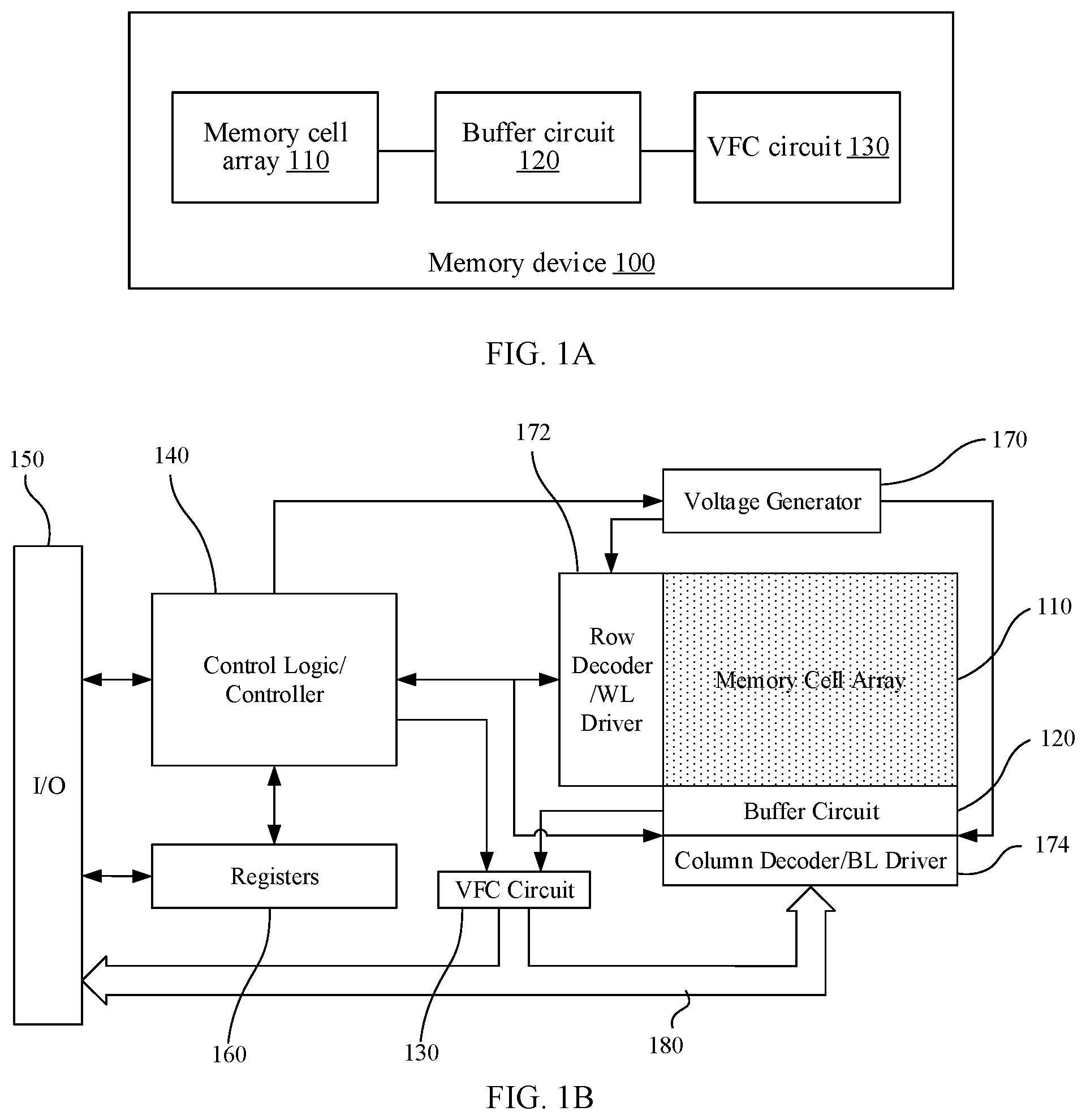Patent US12322465 — Digital verify failbit count (VFC) circuit — Figure 1