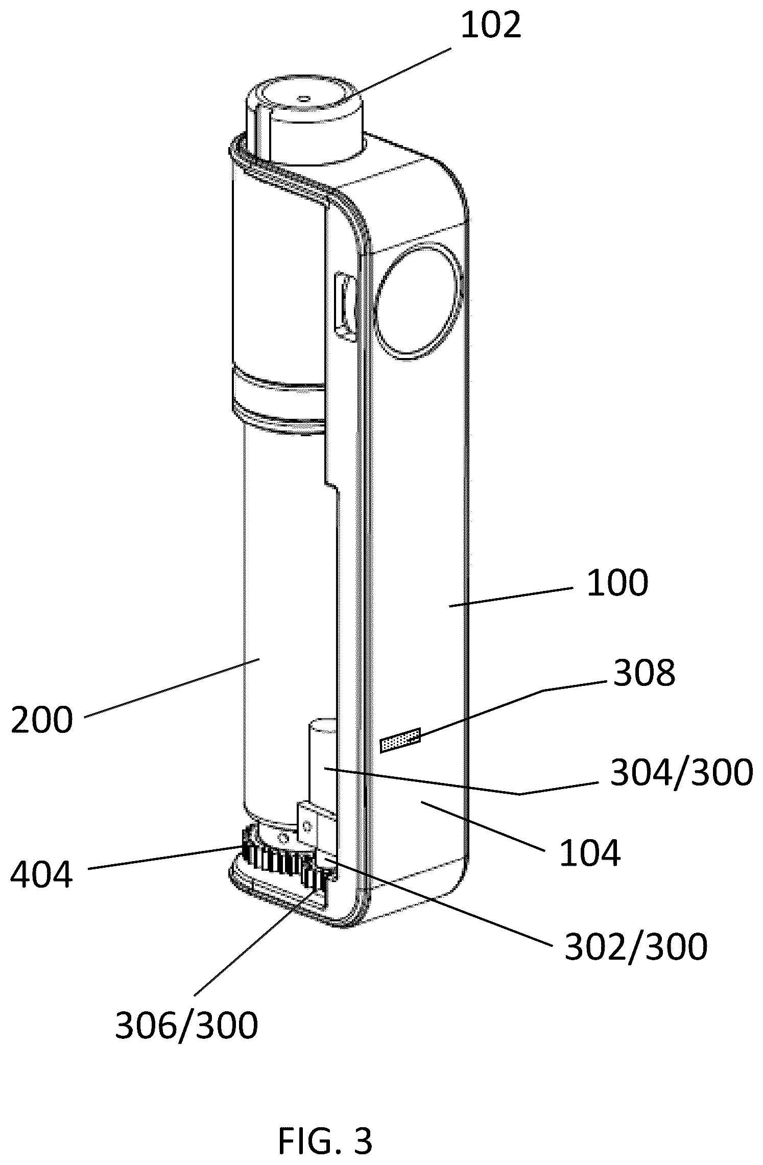 Patent US12322487 Figure 3 – Biometrically controlled handheld oral medication dispensing device