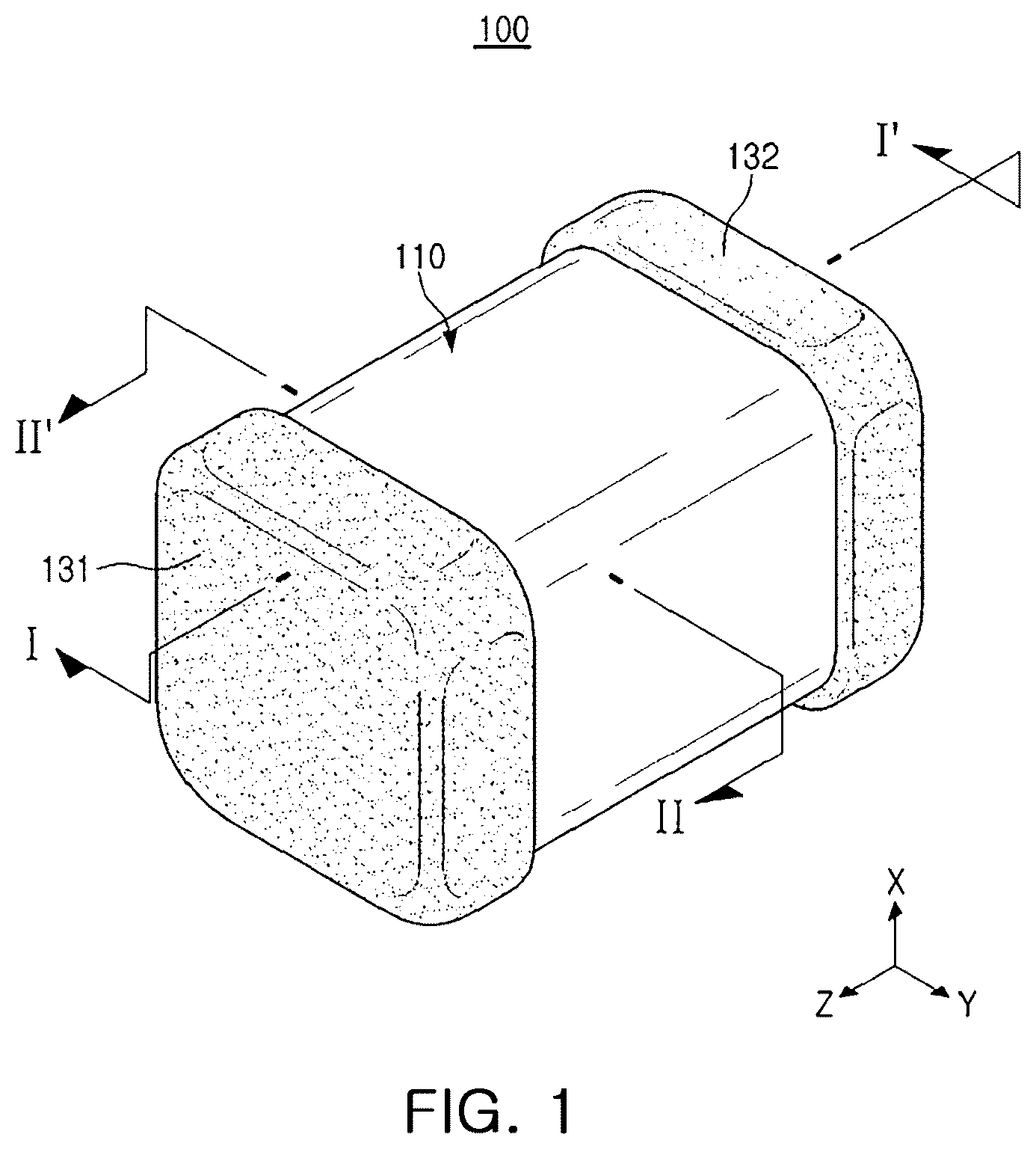 Patent US12322552 — Multilayer capacitor including a rare earth element and zirconium — Figure 1