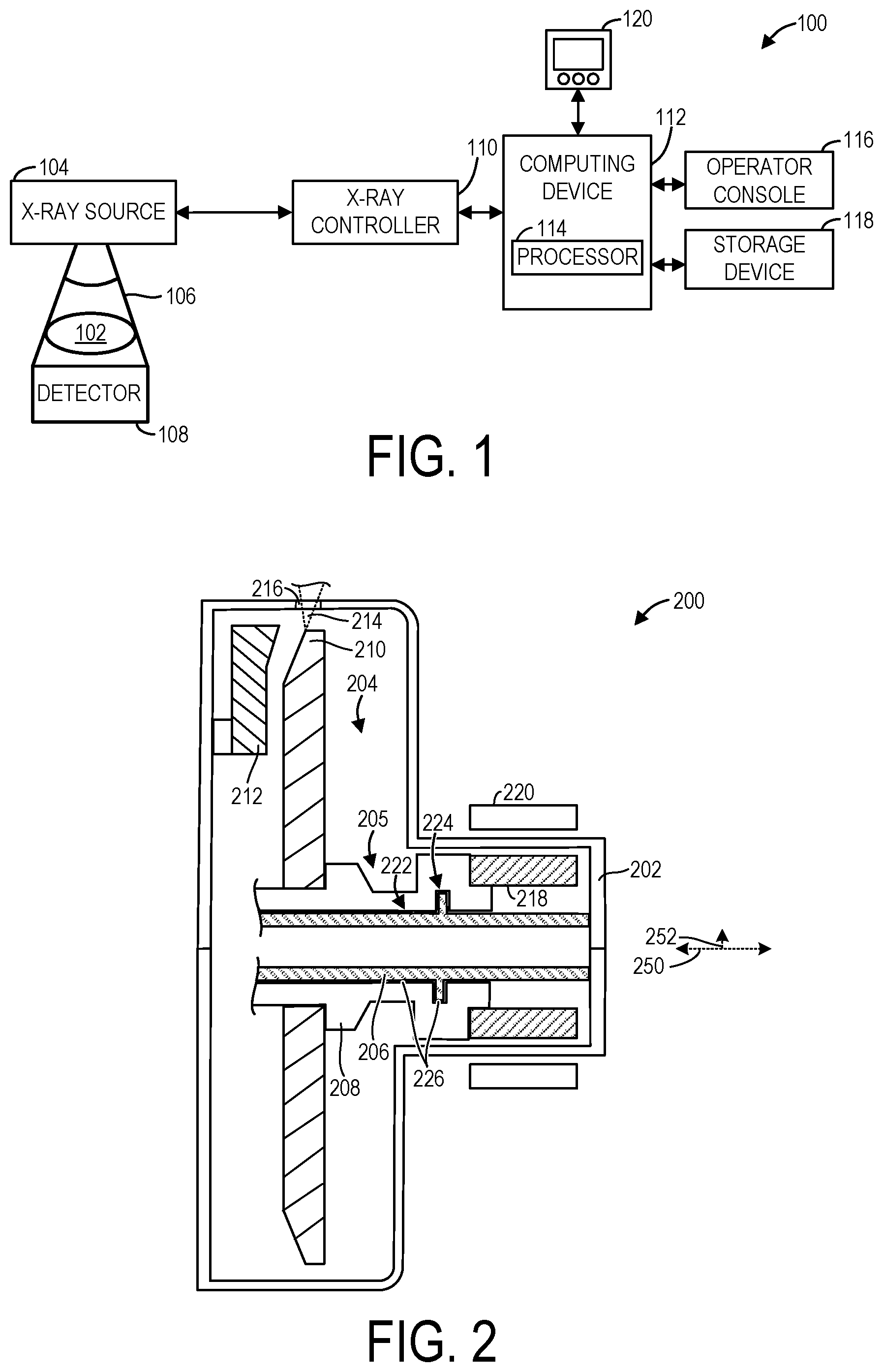 Patent US12322566 — Systems and methods for a liquid metal bearing assembly fill port and plug — Figure 1