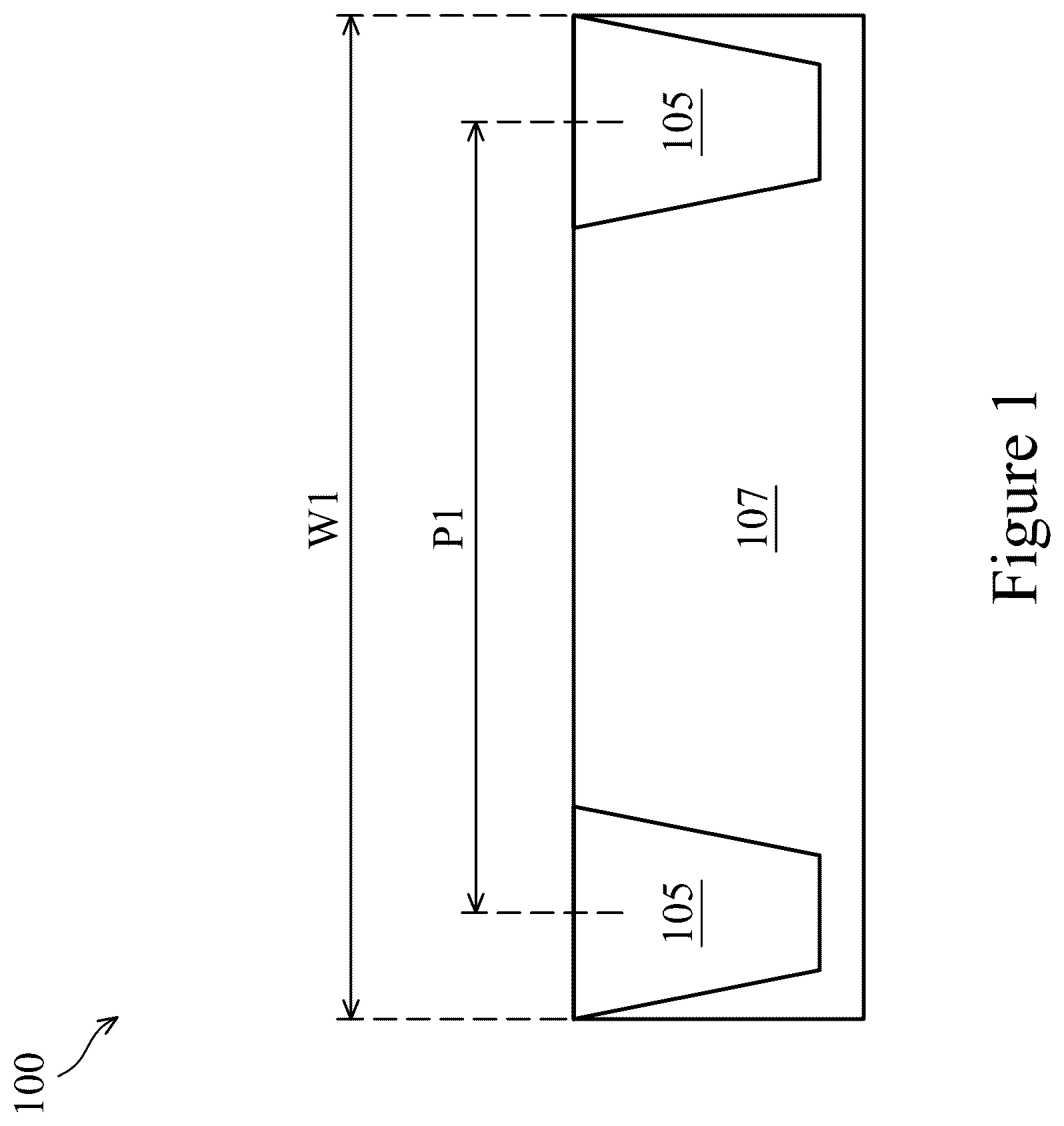 Patent US12322595 — Semiconductor devices devices including crystallized layer having multiple crystalline orientations and methods of manufacture — Figure 1