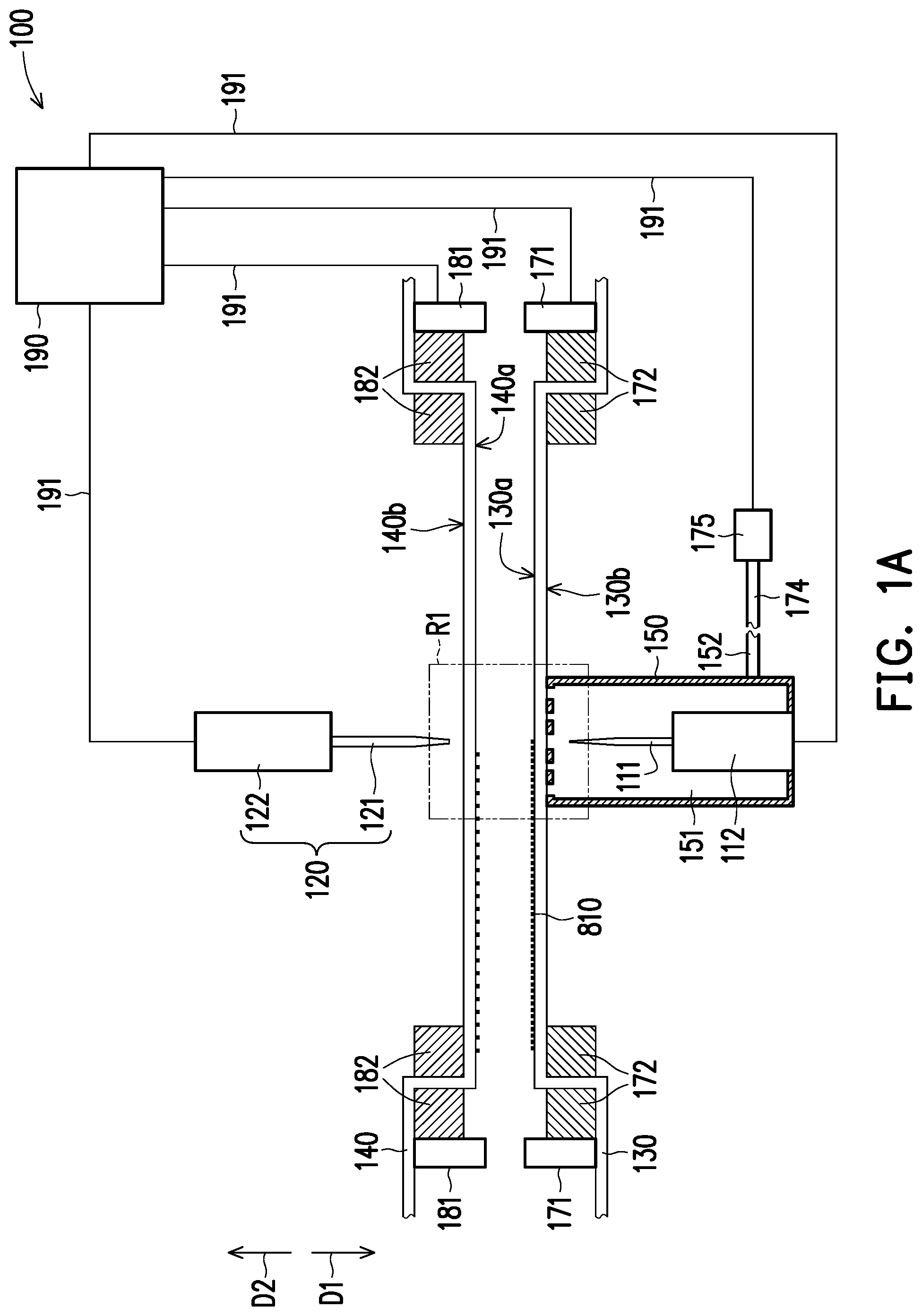 Patent US12322630 — Apparatus for transferring electronic component from flexible carrier substrate to flexible target substrate and method of transferring electronic component — Figure 1