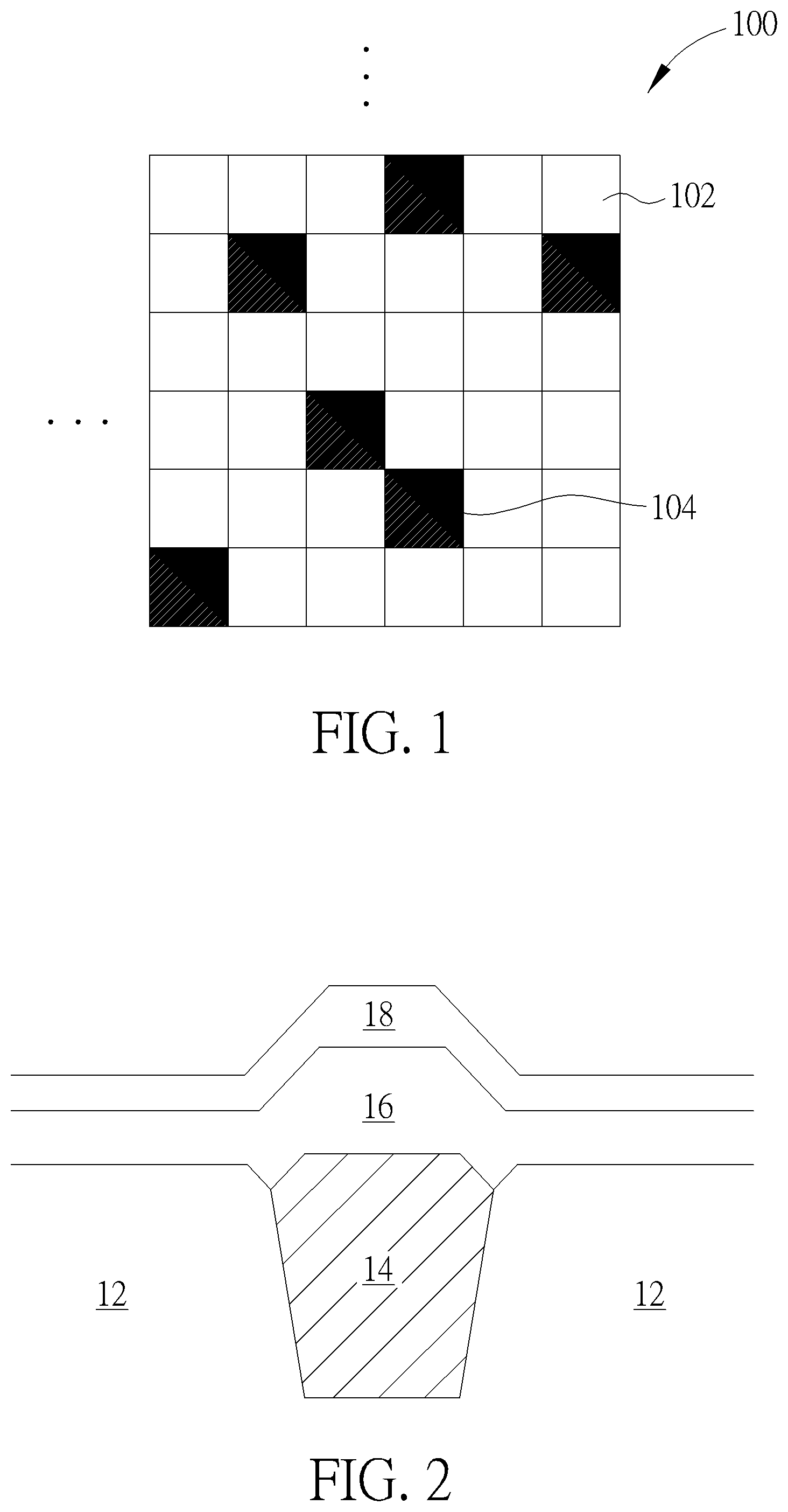 Patent US12322645 — Method for fabricating physically unclonable function device — Figure 1