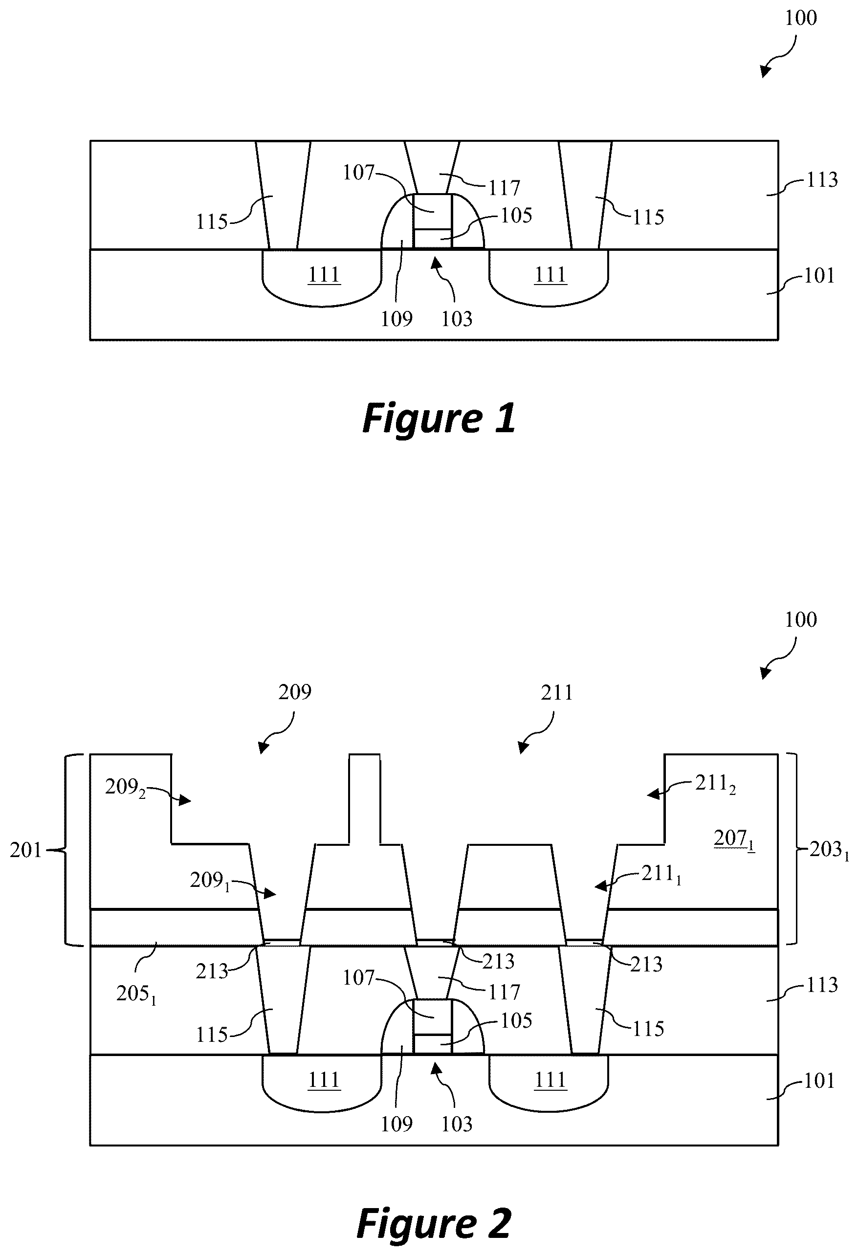 Patent US12322649 — Interconnect structure of semiconductor device — Figure 1
