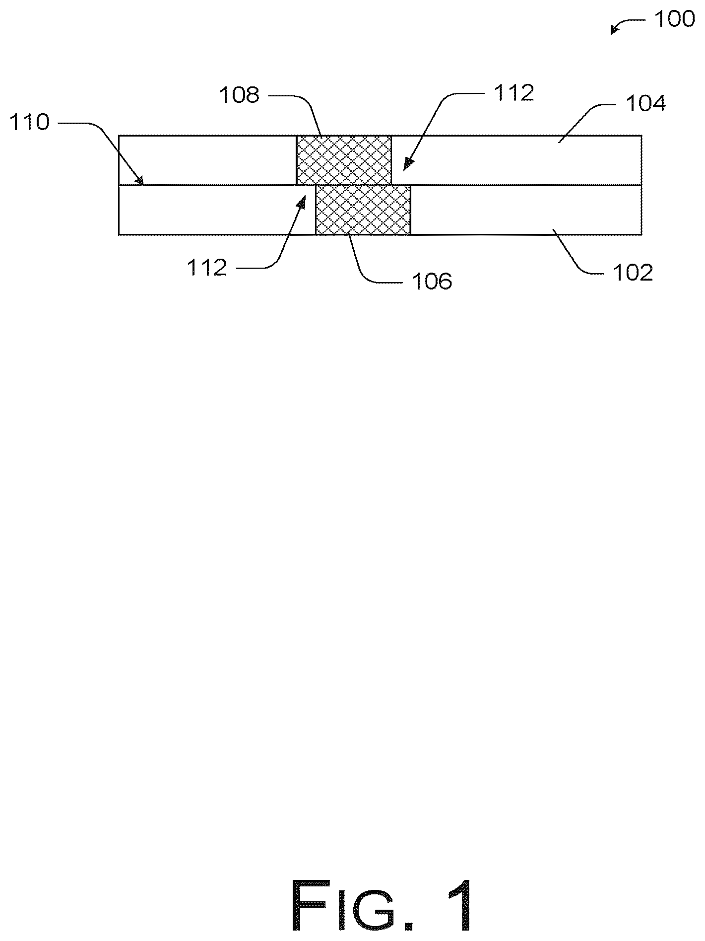 Patent US12322650 — Diffusion barrier for interconnects — Figure 1